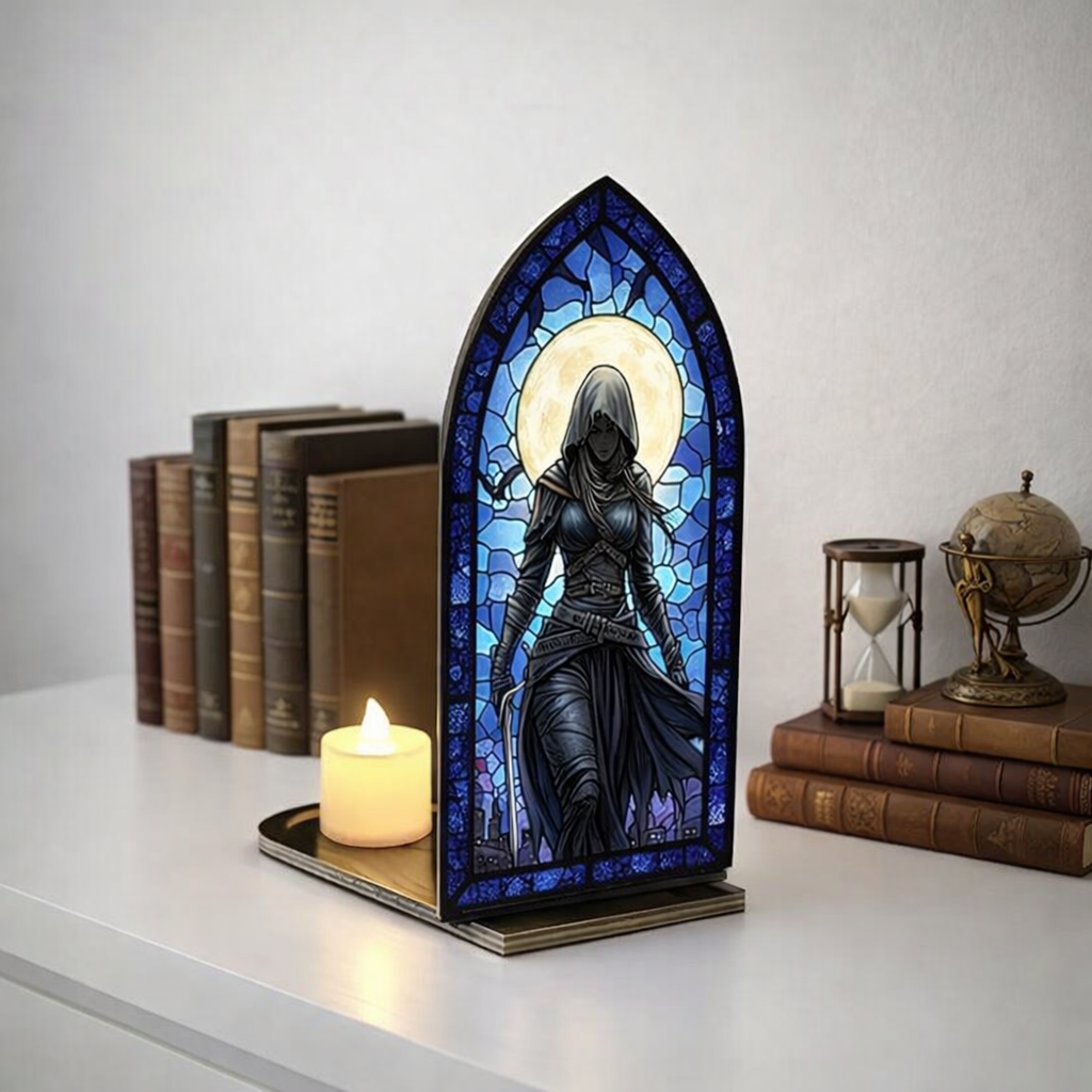 Celaena Sardothien Book Nook, Throne of Glass Inspired Bookshelf Insert, Assassin Fantasy Decor, Bookish Gift BNVLR40