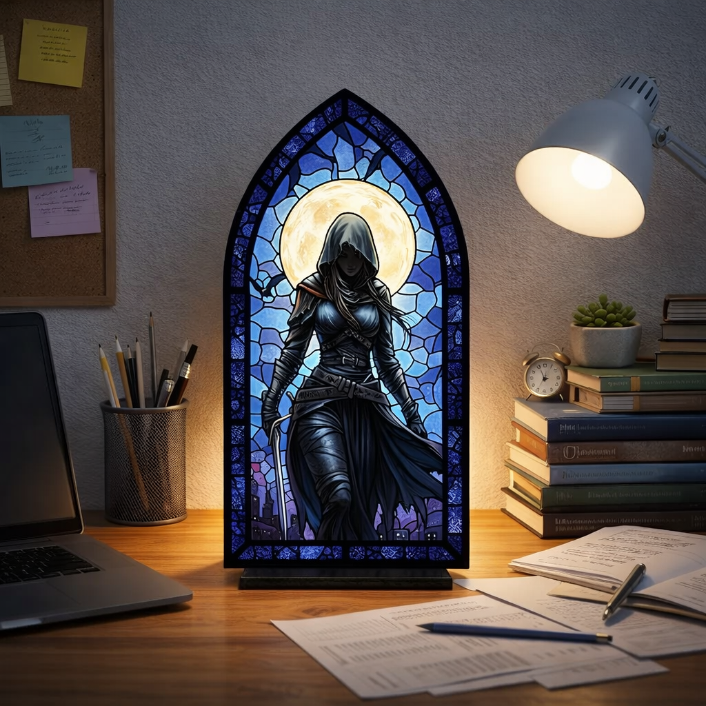 Celaena Sardothien Book Nook, Throne of Glass Inspired Bookshelf Insert, Assassin Fantasy Decor, Bookish Gift BNVLR40