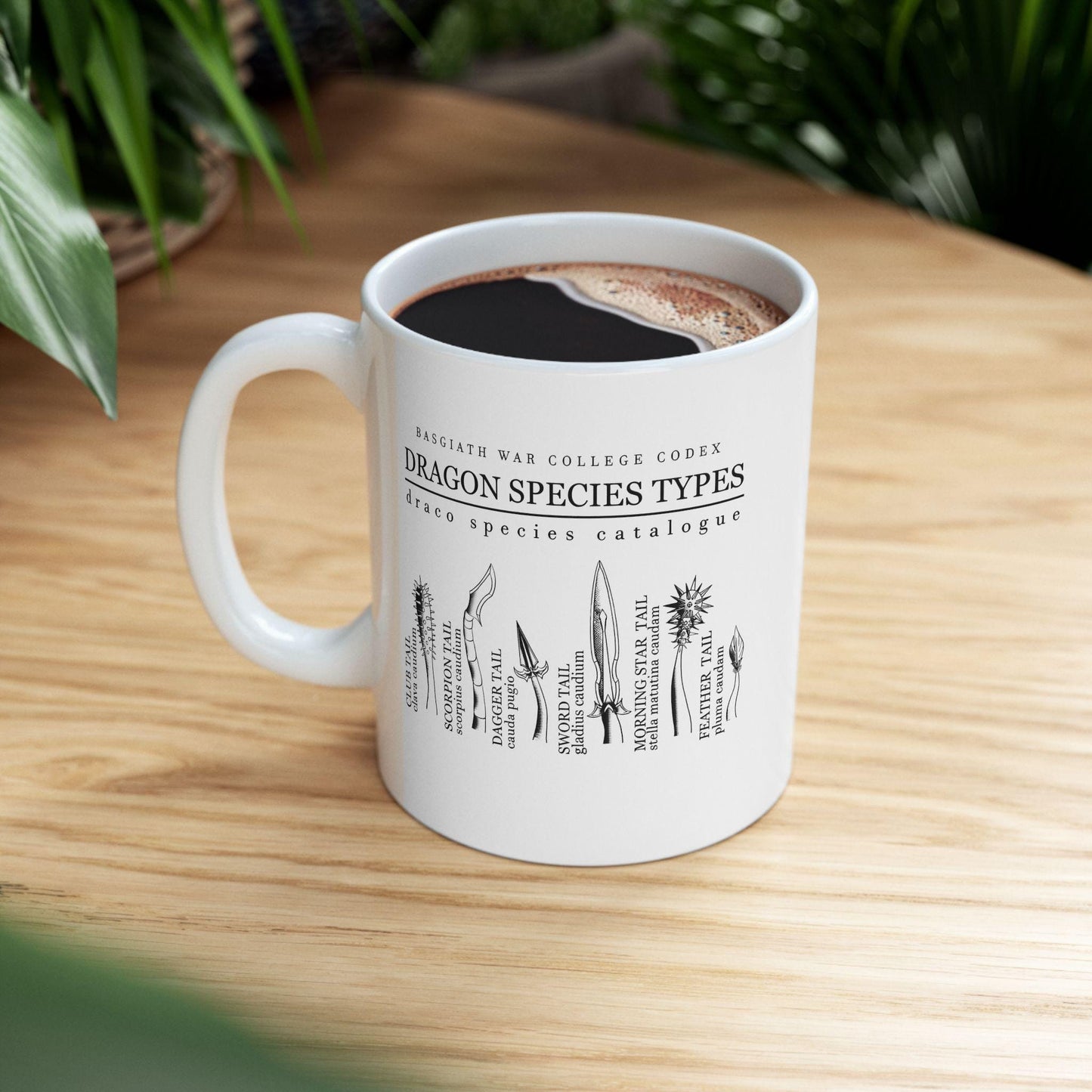 Basgiath Coffee Mug, Fourth Wing Merch, Bookish Gift, Coffee Mug for BookLover, Tea, Microwave Safe Mug, Large Ceramic MGVLR17