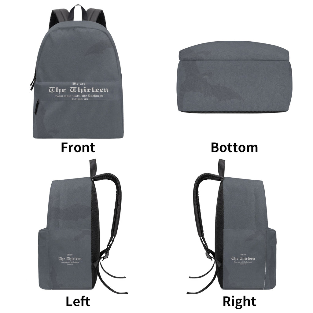 Throne of Glass Backpack, The Thirteen Quote Backpack, Throne of Glass Inspired Book Bag, Sarah J Maas Gift BPVLR16