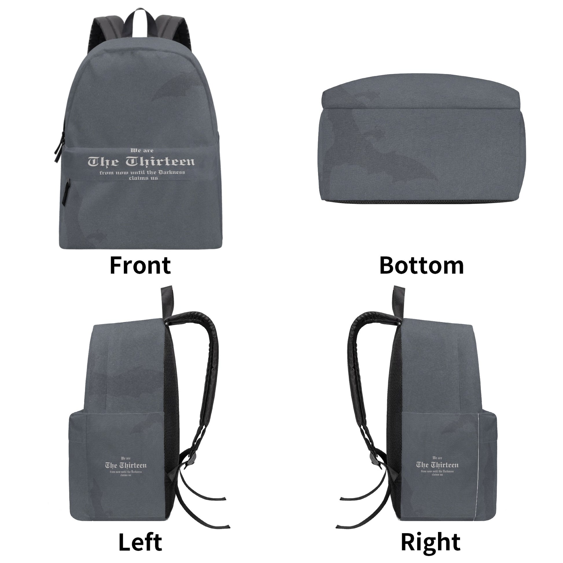 Throne of Glass Backpack, The Thirteen Quote Backpack, Throne of Glass Inspired Book Bag, Sarah J Maas Gift BPVLR16