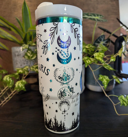 Velaris City Of Starlight Tumbler 30oz/40oz, Velaris City Tumbler, Velaris Bookish Gift. VLR09