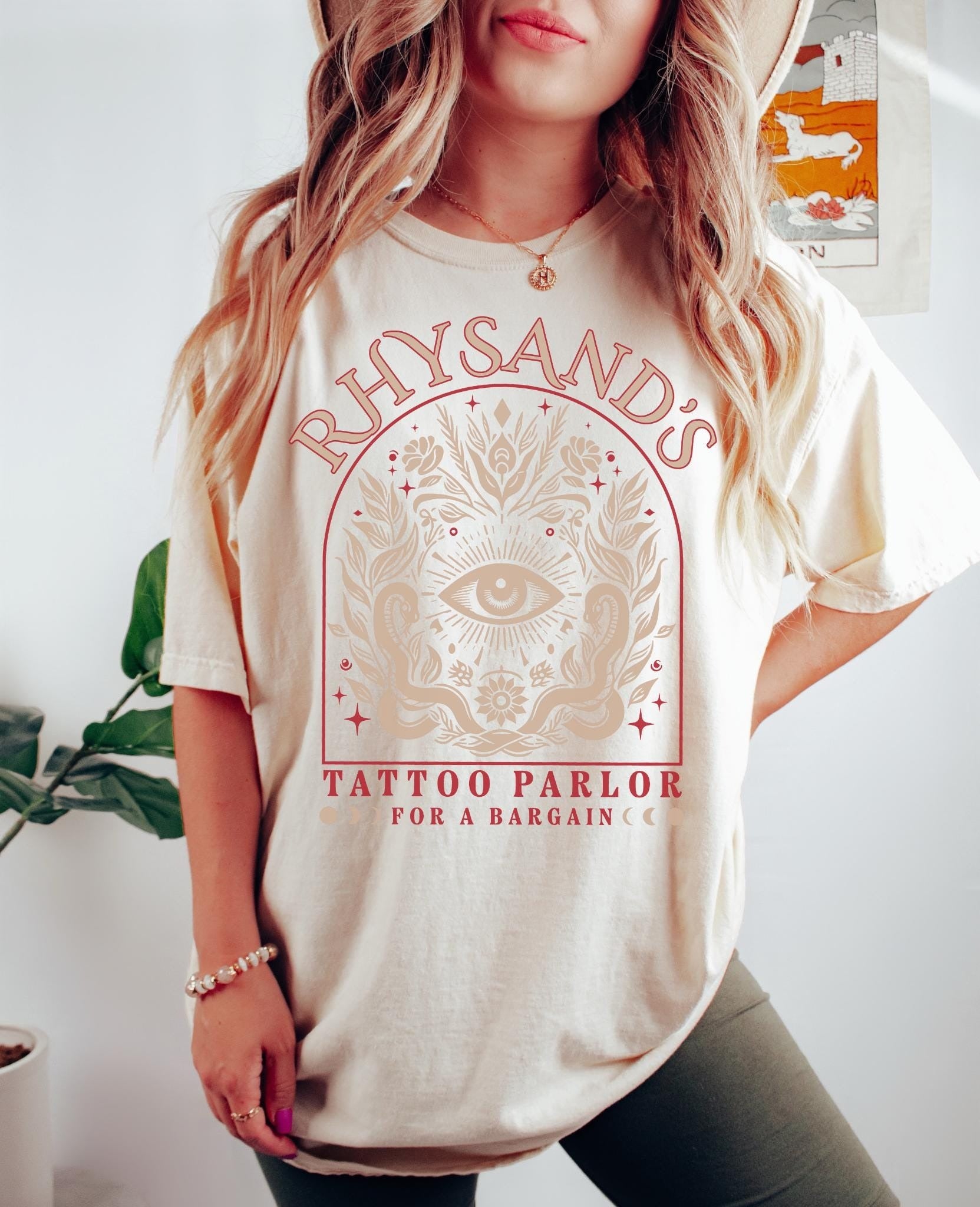 Comfort Colors® SJM, Rhysand's Tattoo Parlor - ACOTAR T-Shirt CFVLR66