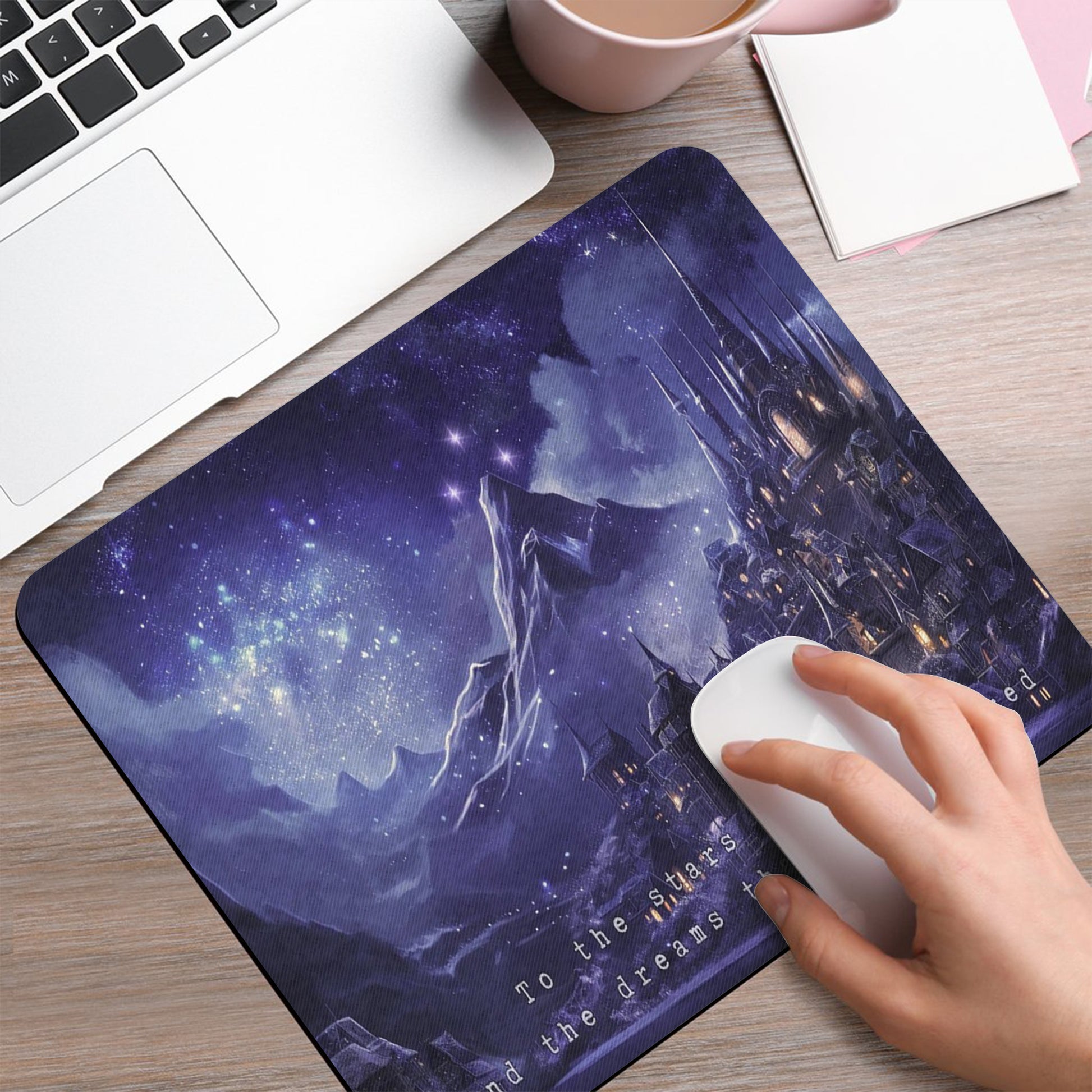 ACOTAR Velaris Desk Mat, Night Court Galaxy Desk Pad, A Court of Thorns and Roses Sarah J Maas Merch DMVLR18