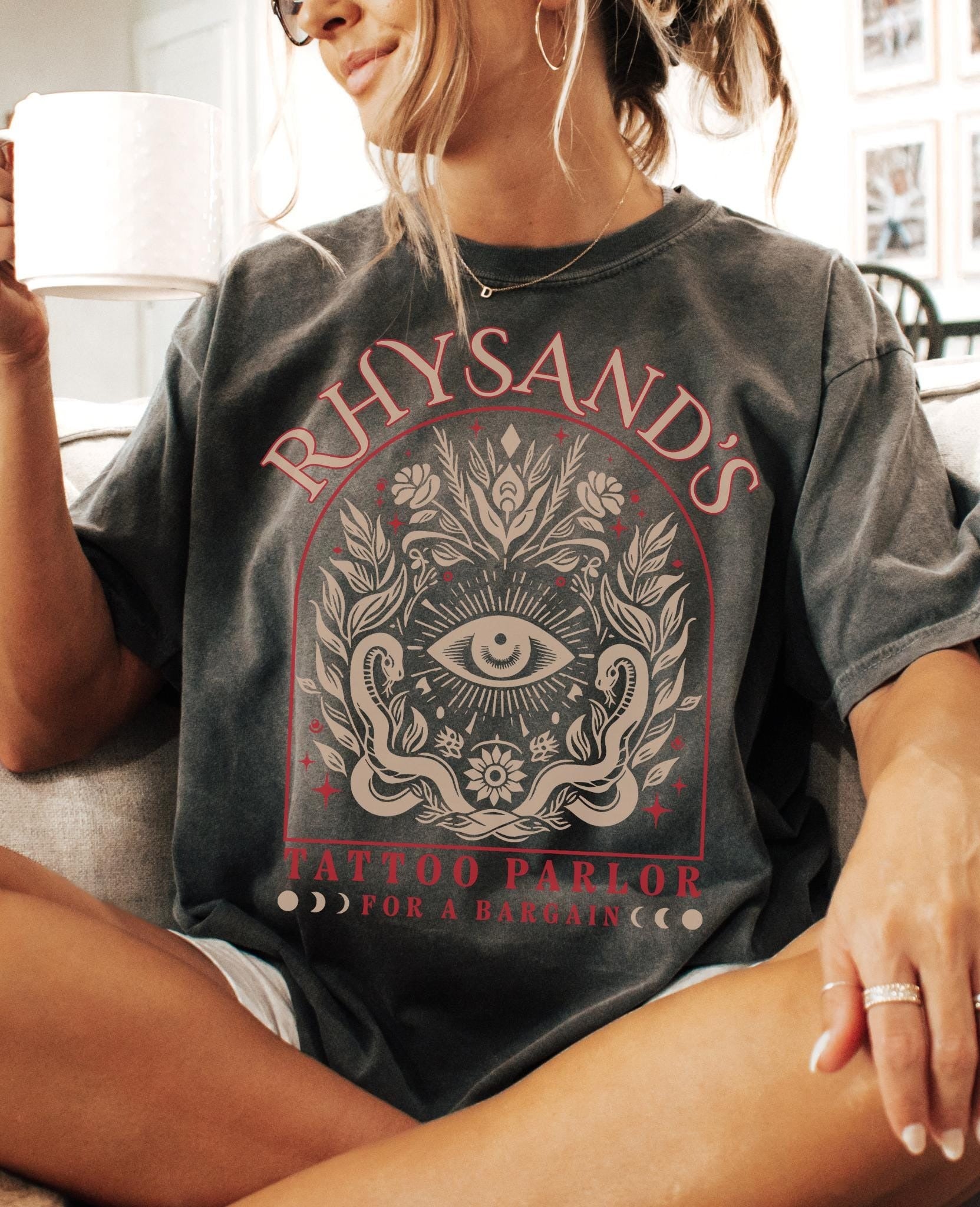 Comfort Colors® SJM, Rhysand's Tattoo Parlor - ACOTAR T-Shirt CFVLR66