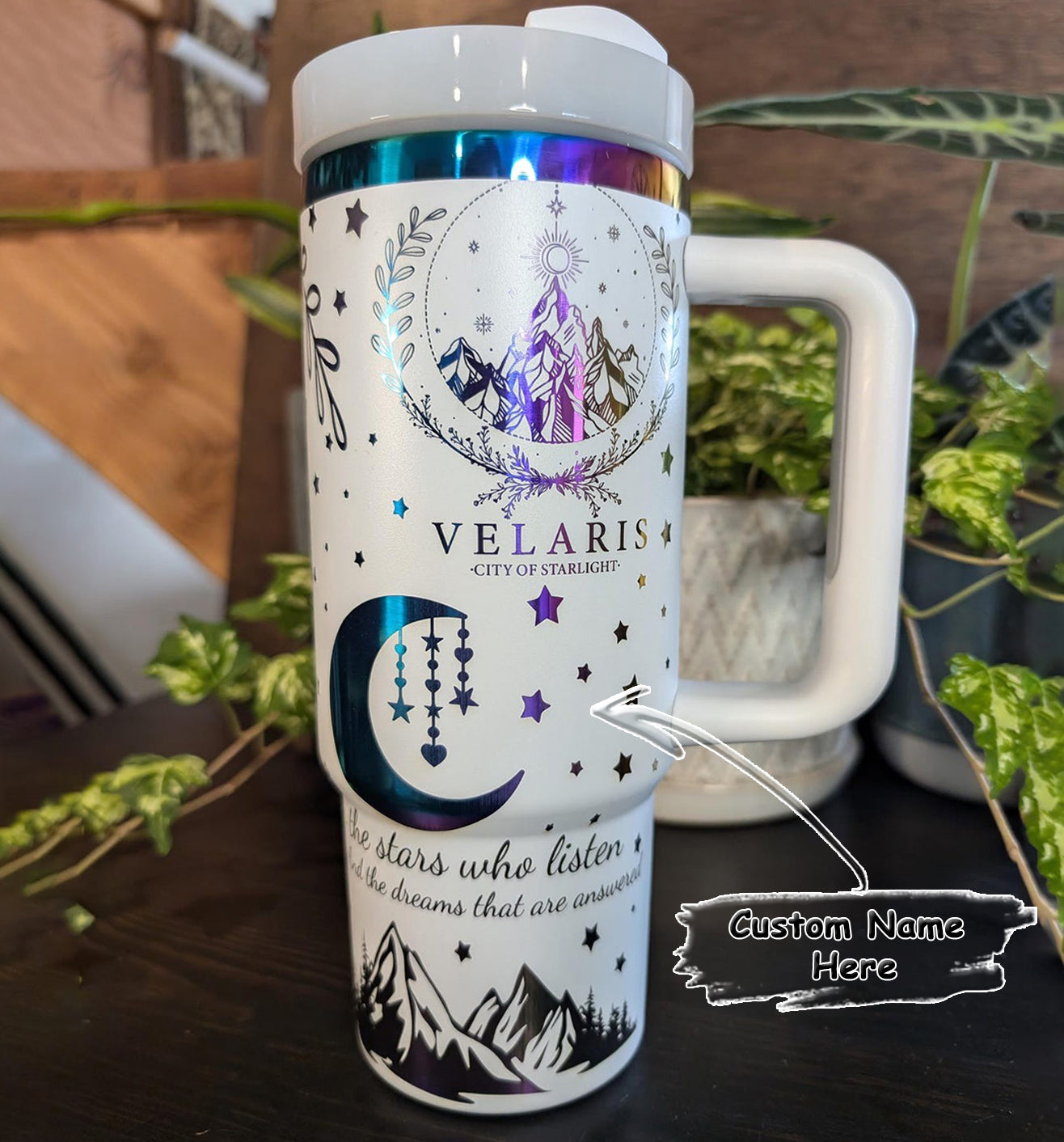 Velaris City Of Starlight Tumbler 30oz/40oz, Velaris City Tumbler, Velaris Bookish Gift. VLR09