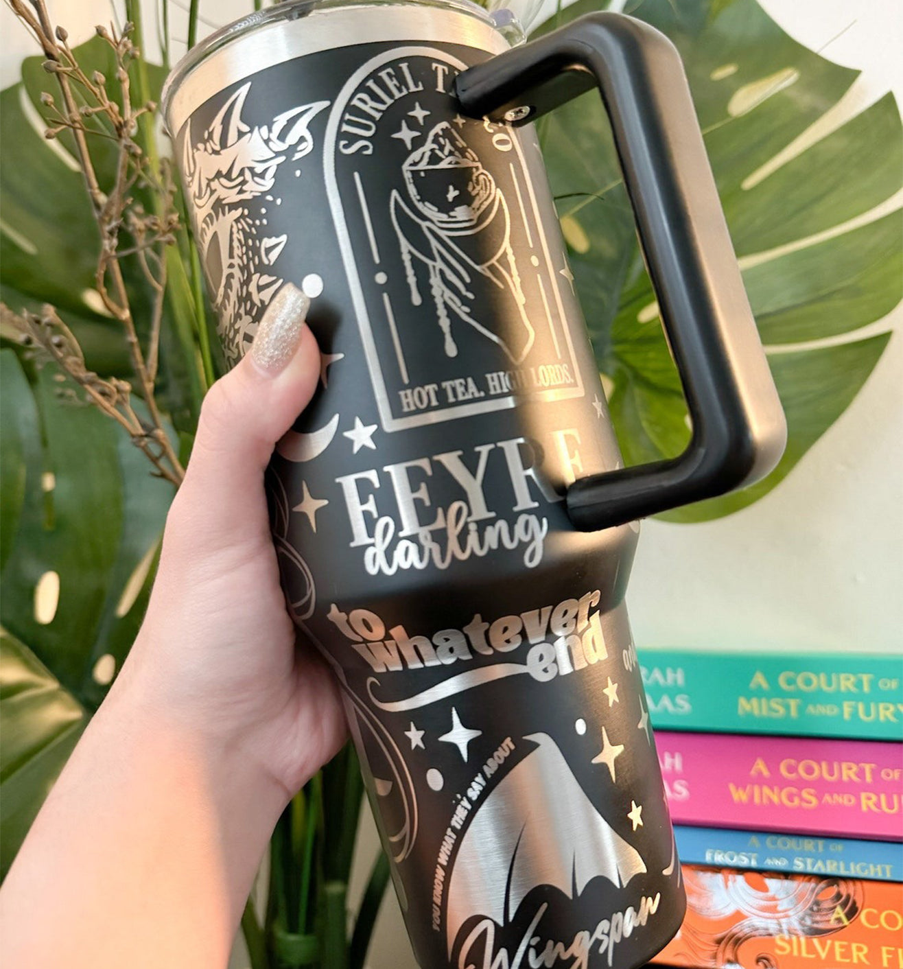 Velaris City Of Starlight Tumbler 30oz/40oz, Velaris City Tumbler, Velaris Bookish Gift. VLR10