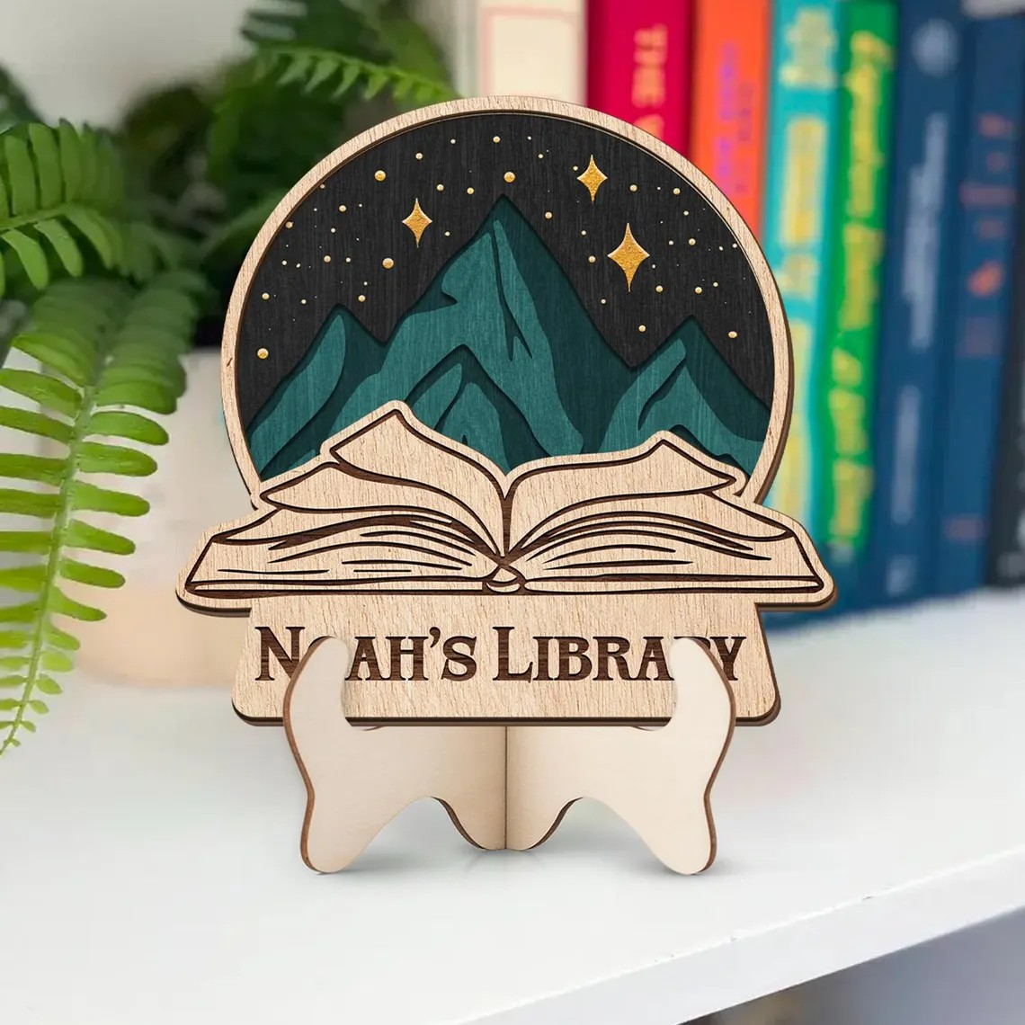 Custom ACOTAR Velaris Sign, City of Starlight Bookshelf Decor, Wooden Signpost ACOTAR Decor, Fantasy Bookish Shelf Sign