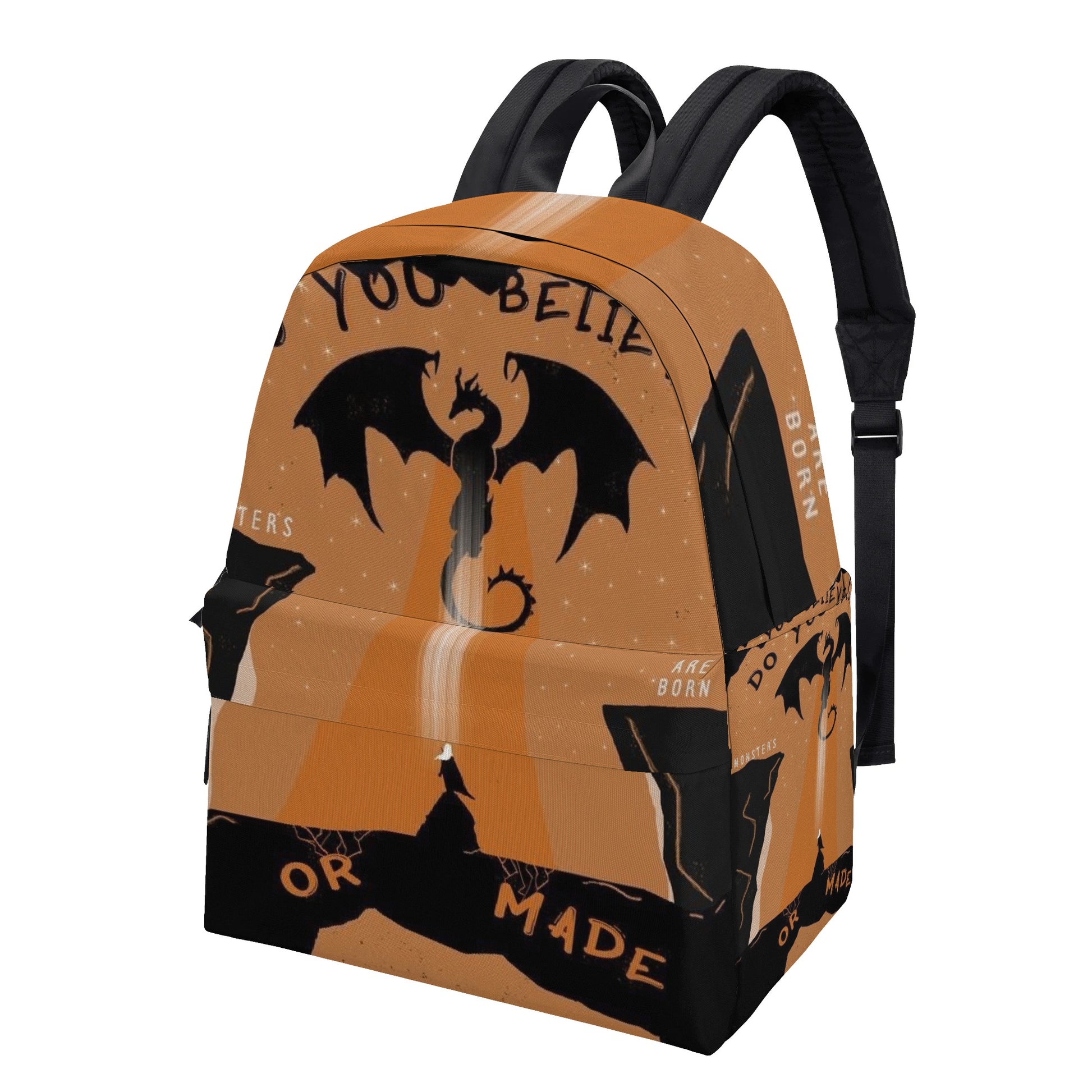Throne Of Glass Backpack, Fantasy Dragon Backpack – Do You Believe Monsters Are Born or Made Backpack. BPVLR02