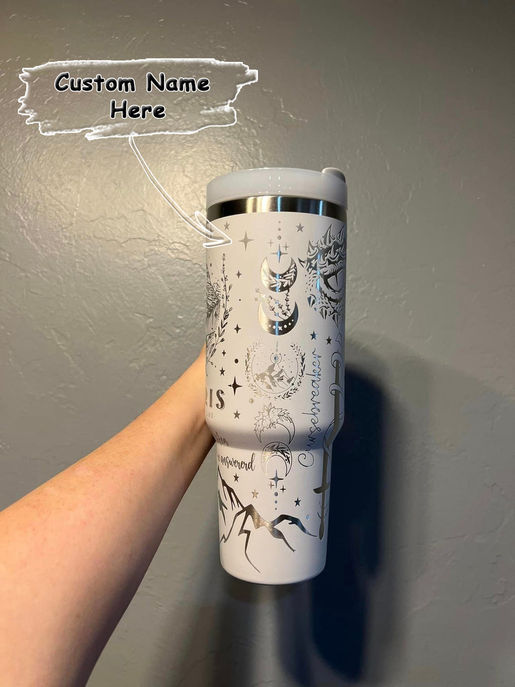 Velaris City of Starlight Tumbler 30oz/40oz, Acotar Velaris City Tumbler Gift. VLR05