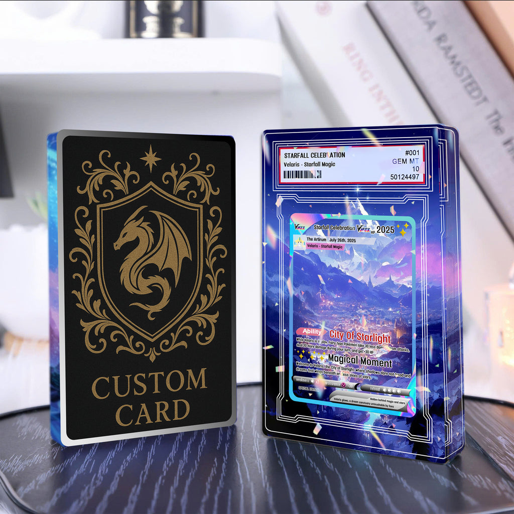 Velaris Starfall Acrylic Block, ACOTAR Acrylic Block, Fantasy Fanart Gift, Home Decor Collectible for Book Lovers & Night Court Fans ABVLR02