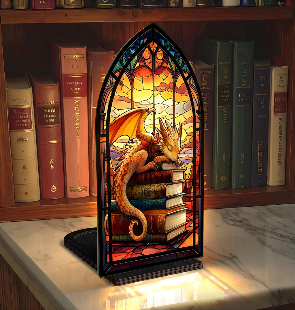Andarna Fourth Wing Book Nook, Fantasy Dragon Decor, Cozy Reading Nook Light, Bookish Gift for Readers, Magical Home Accent BNVLR22