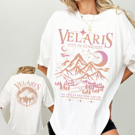Velaris Shirt, ACOTAR Comfort Colors, City Of Starlight, Night Court T-Shirt, Rhysand Quotes, Sarah J Maas Apparel, Book Lover Gift CFVLR69