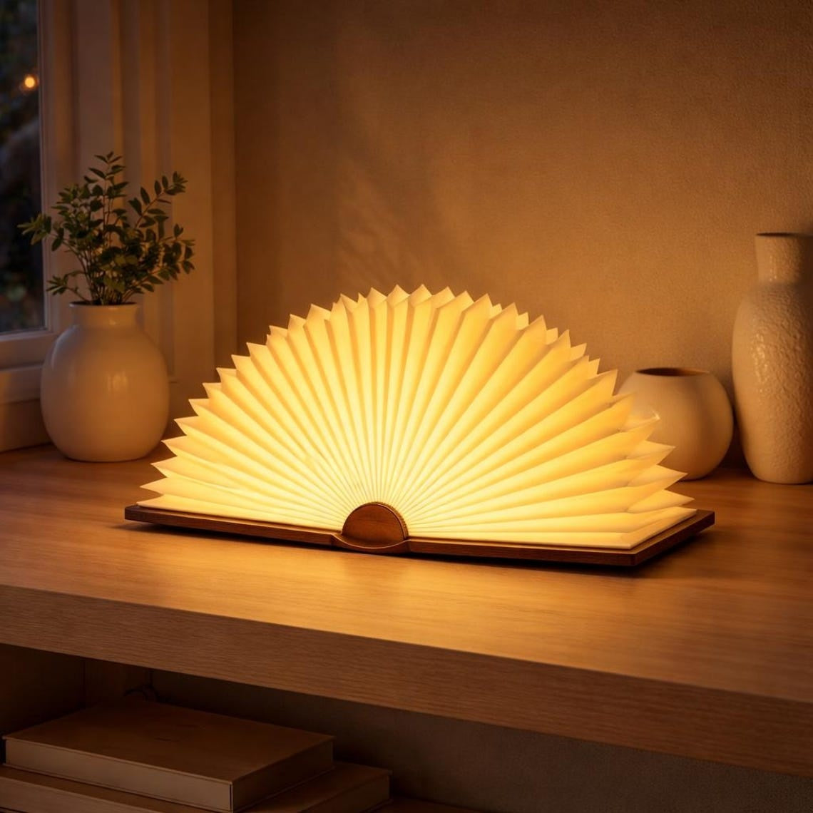 Manon Abraxos Book Lamp, Throne of Glass Night Light, Witch Kingdom Fantasy Decor, Reader Gift for Fans, Mystical Bookish Home Decor BLVLR10