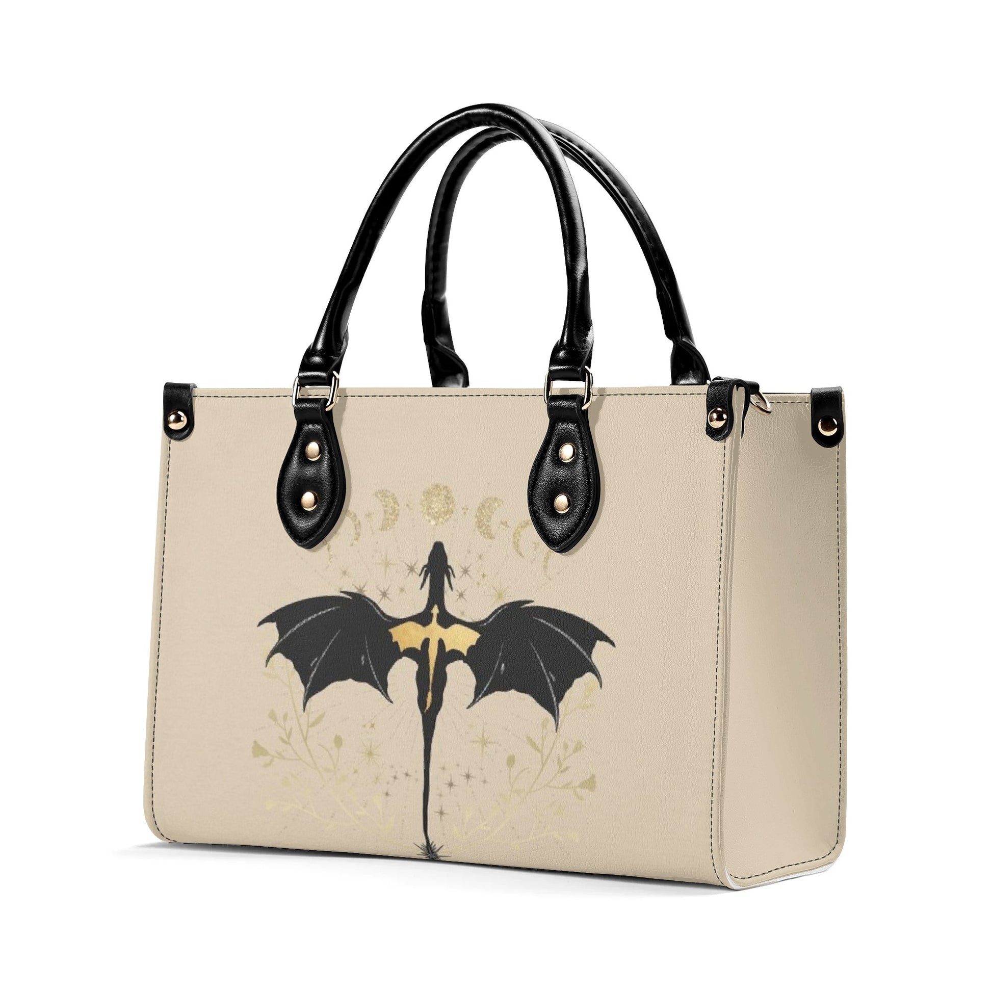Fourth Wing Inspired Dragon Rider Leather Bag, Fourth Wing Inspired Bag, Personalized Leather Bag, Fantasy Leather Handbag, Perfect Gift for Women. HBVLR21
