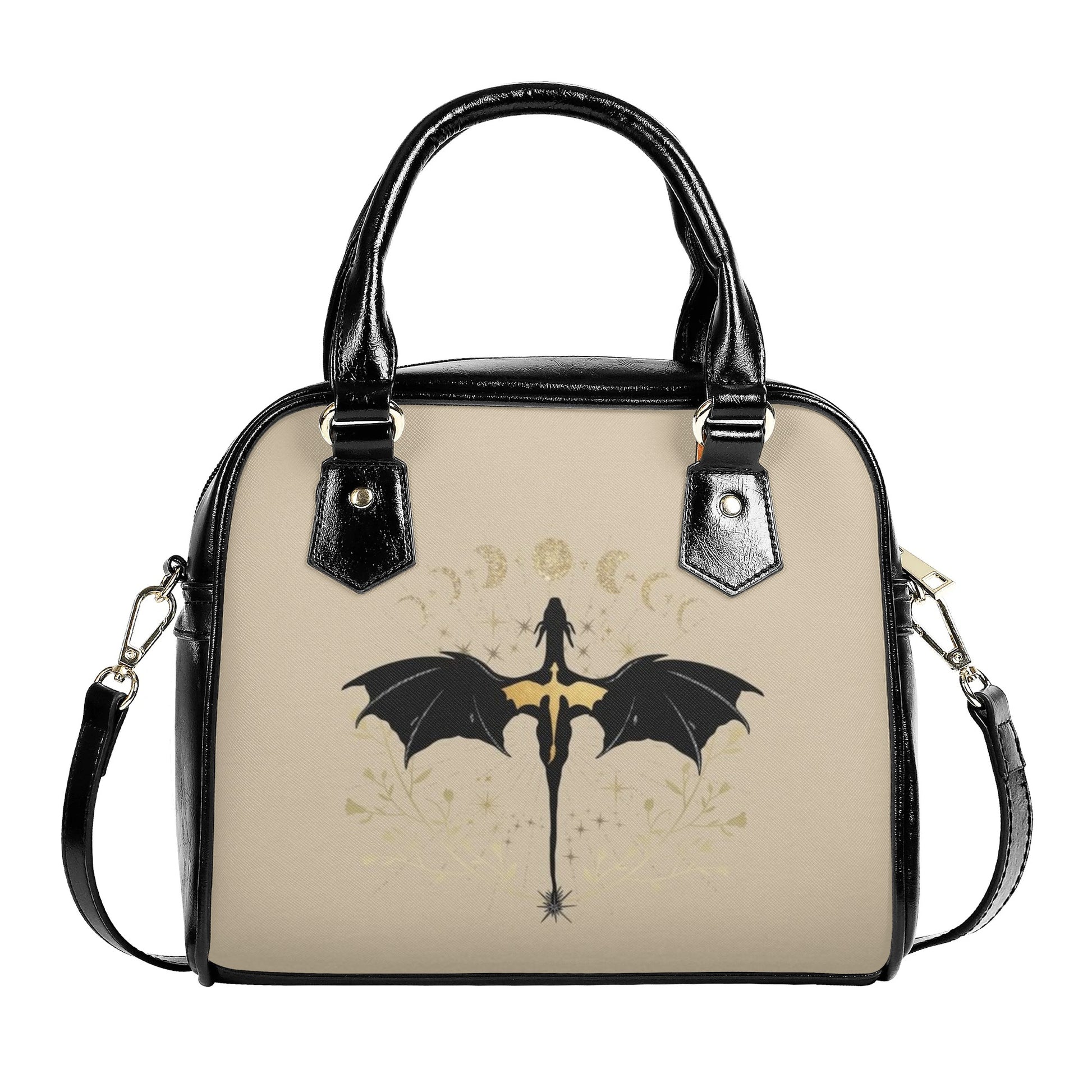 Fourth Wing Inspired Dragon Rider Leather Bag, Fourth Wing Inspired Bag, Personalized Leather Bag, Fantasy Leather Handbag, Perfect Gift for Women. HBVLR21