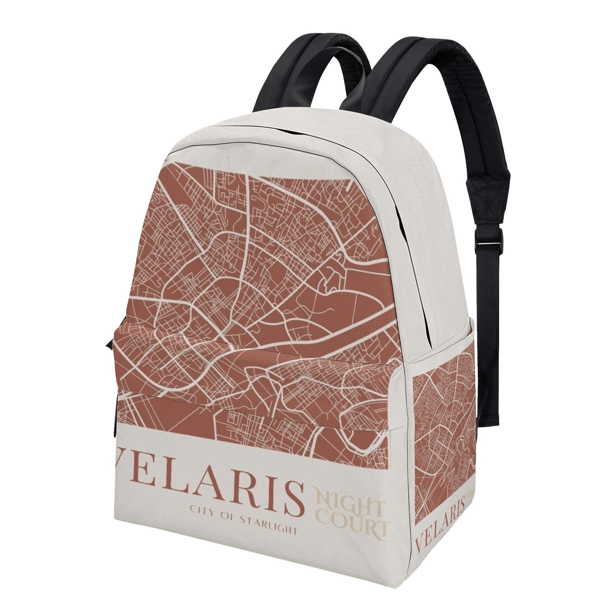 ACOTAR Backpack, Velaris City Map, Night Court Design, Book Lover Gift BPVLR19