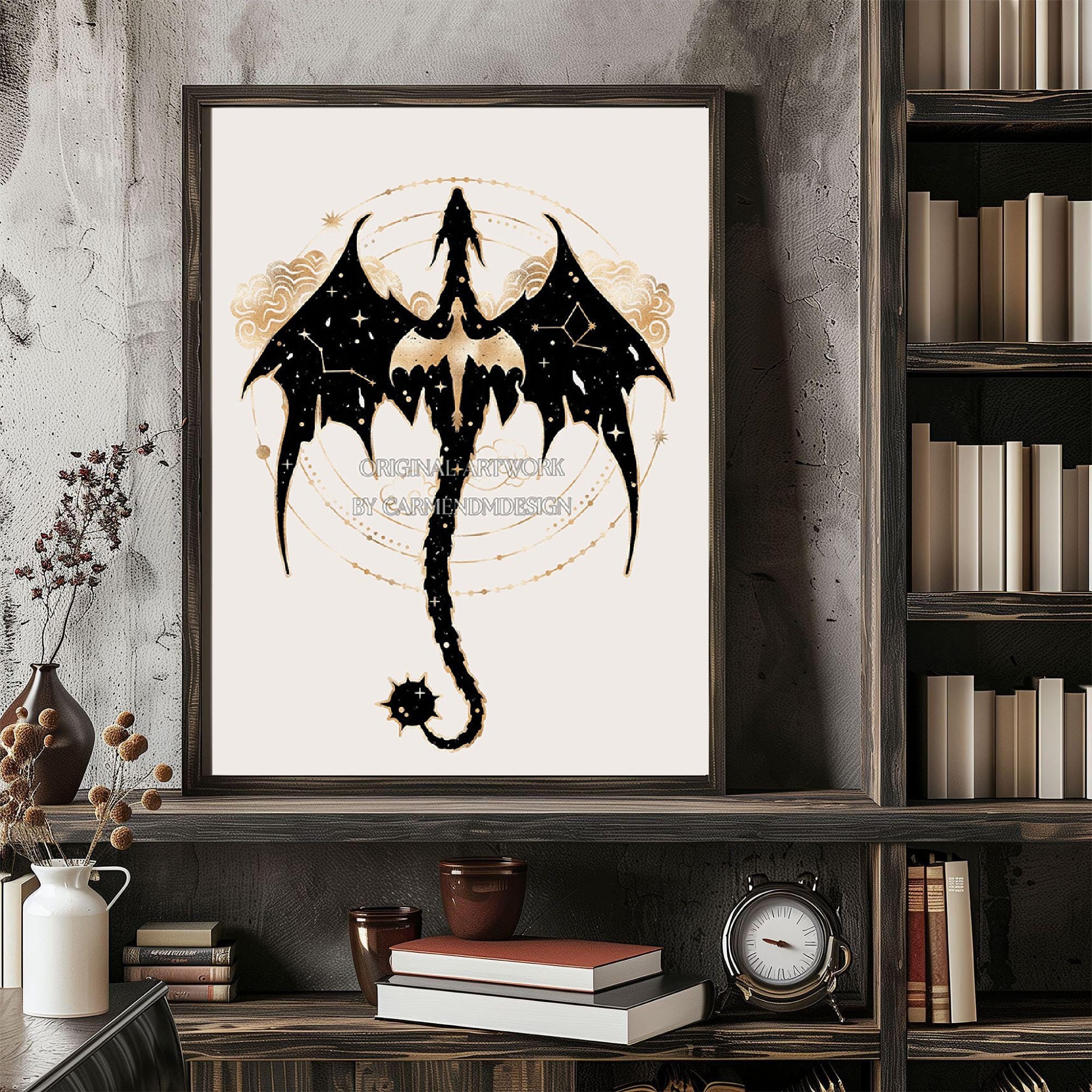 Celestial Tairn and Andarna - Fourth Wing - Rebecca Yarros VLRP14