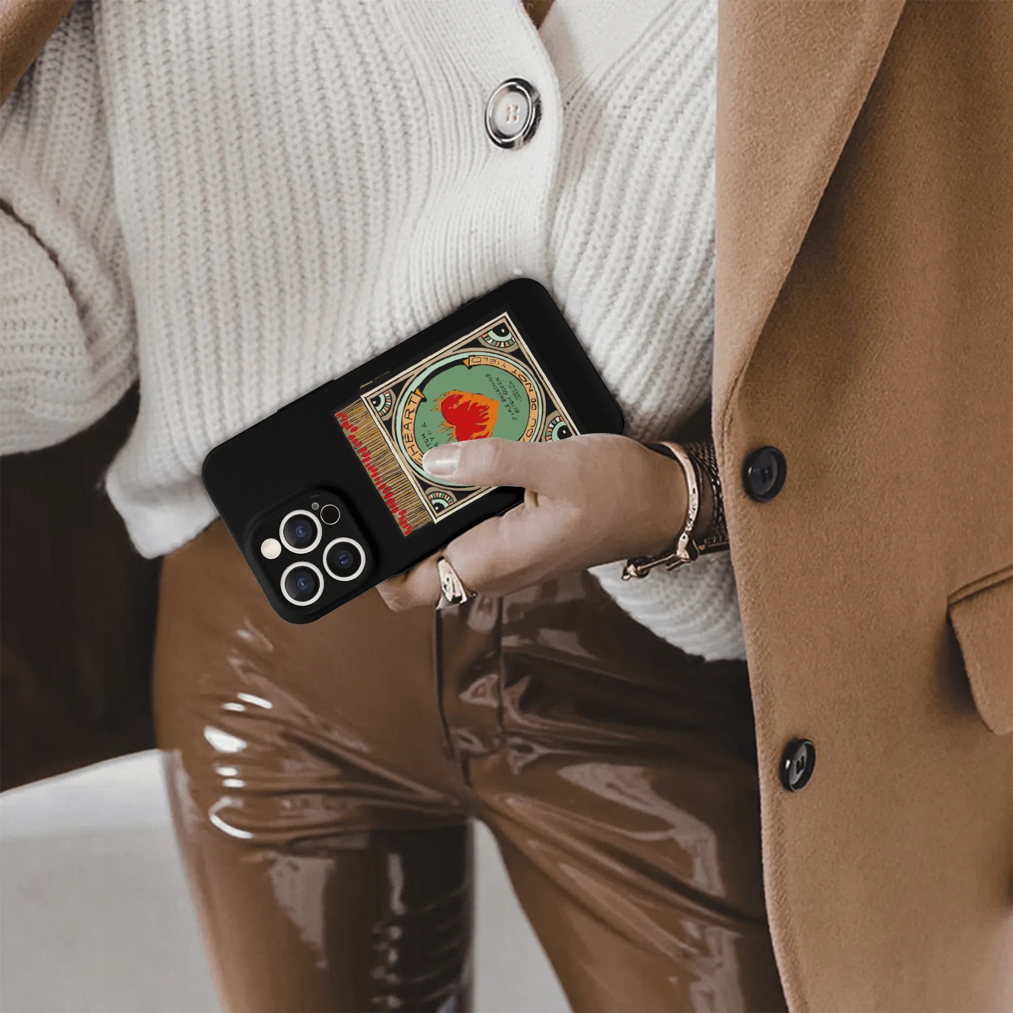 Fireheart Matchbox Inspired Phone Case - Throne Of Glass Inspired Magical Sword Design, Fantasy Novel iPhone Cover, Witch Slayer Terrasen Design iPhone Case PCVLR20