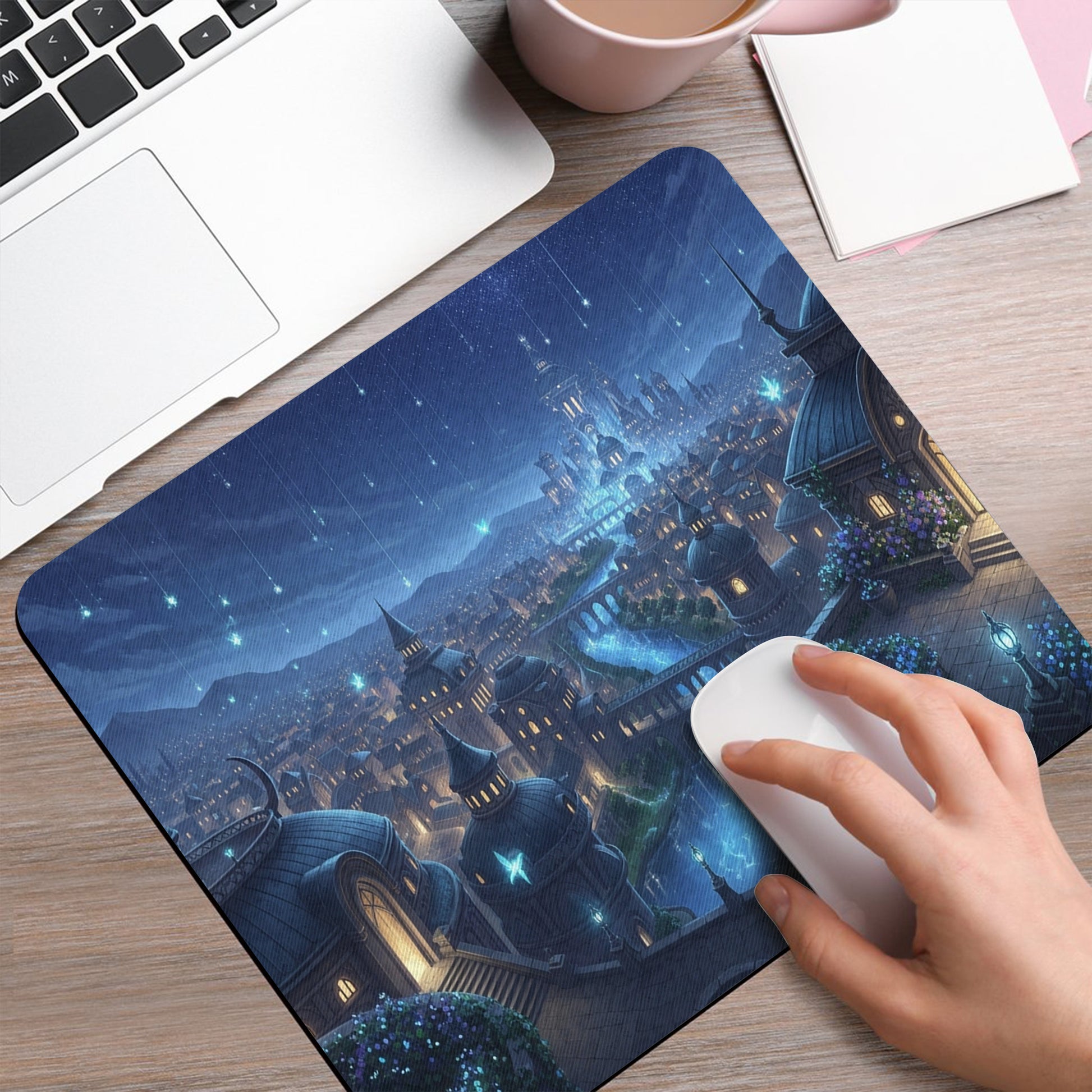 Velaris Desk Mat, ACOTAR City of Starlight Desk Pad, A Court of Thorns and Roses Mouse Pad DMVLR22