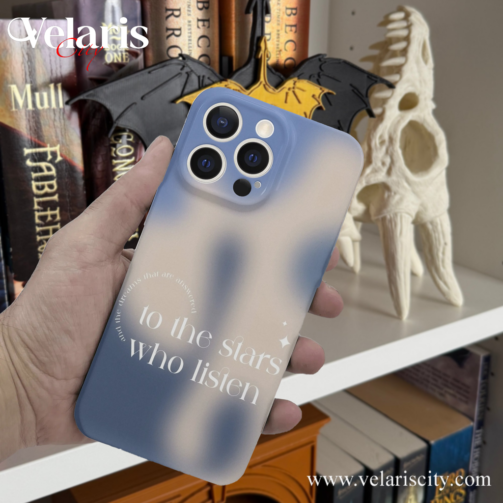 Velaris Quote Inspired Phone Case - ACOTAR Inspired Design, Fantasy Novel iPhone Cover, Book Lover Gift PCVLR21