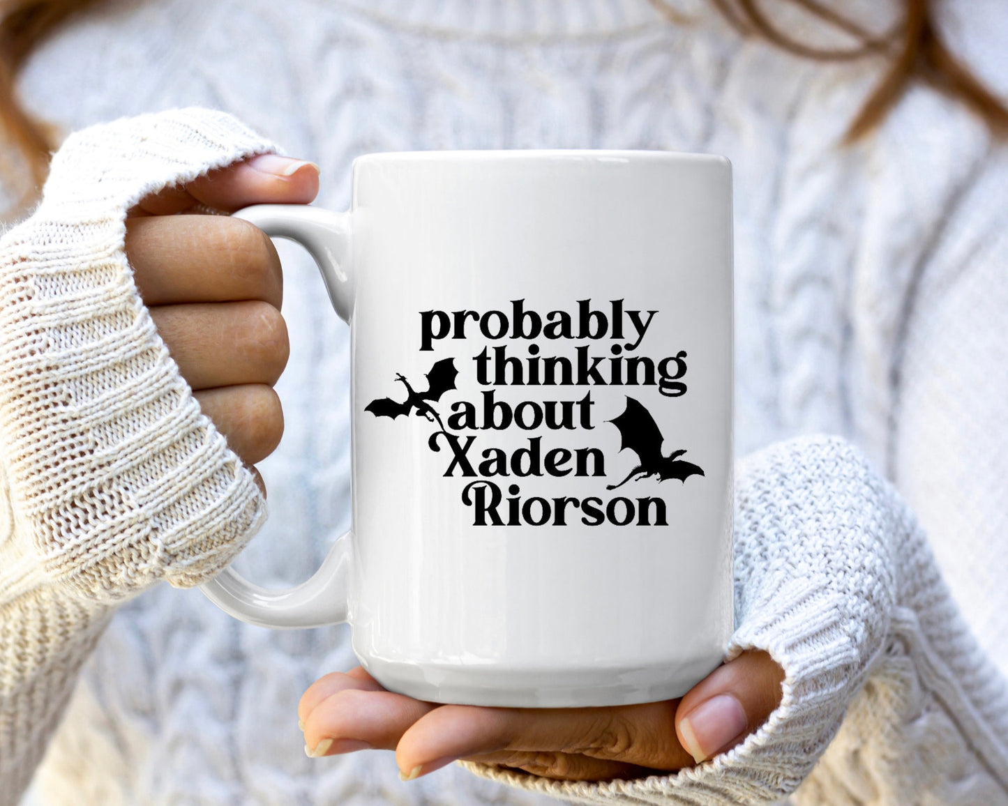 Xaden Riorson Mug, Basgiath War College, Bookish Gift for Her, Christmas Birthday Gifts for Book Lovers, Smut Bookworm Mug, Book Mug MGVLR23