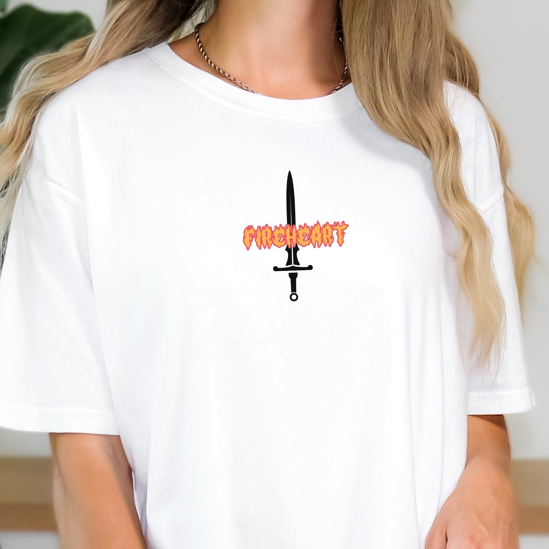 Comfort Colors® Fireheart, Aelin, The Thirteen, TOG, Throne of Glass, Book Shirt Booktok Merch, Bookish T-shirt, Romantasy, Fantasy Reader, Spicy, Book Club CFVLR87