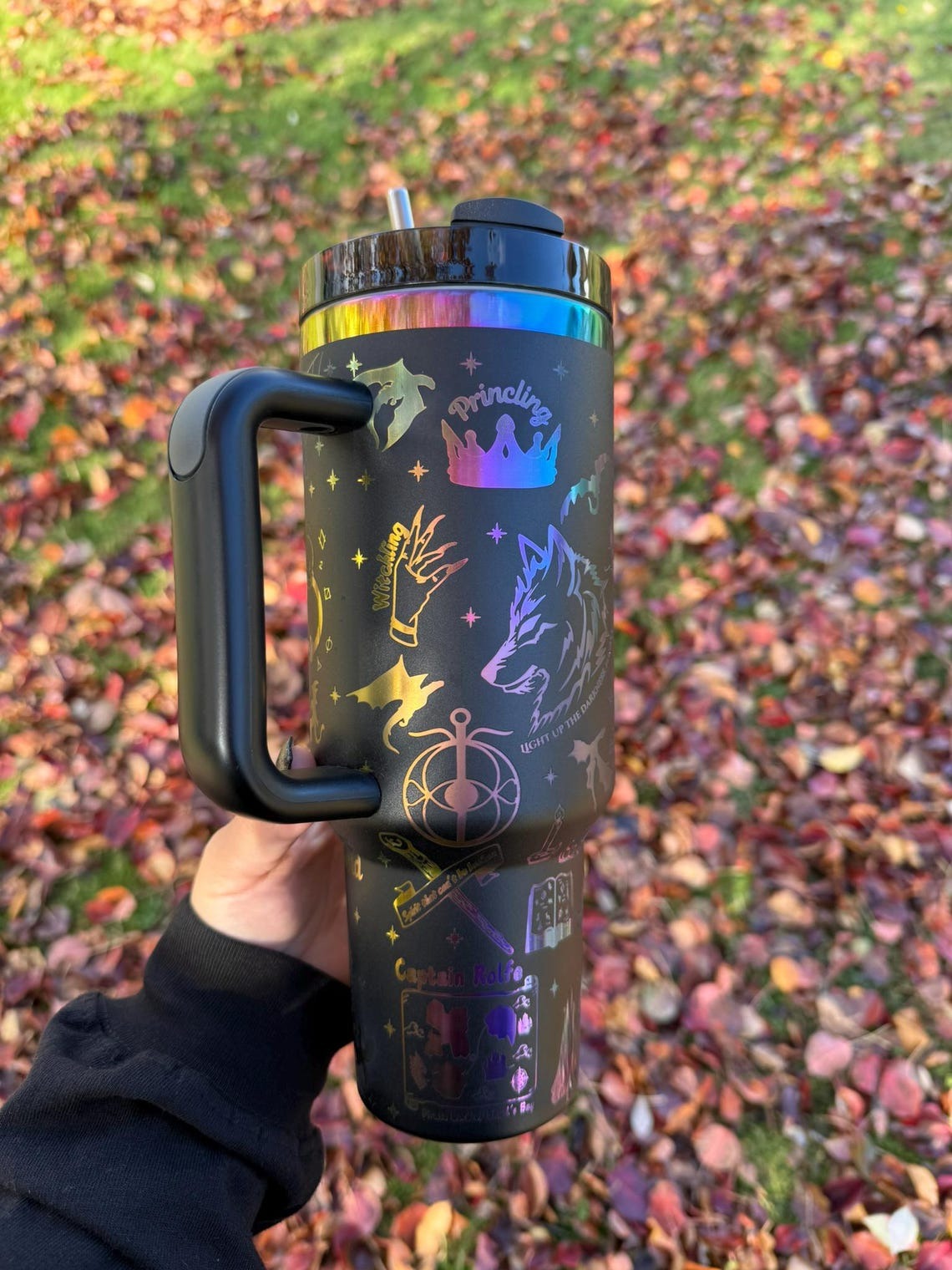 We Are Thirteen Tumbler 30oz/40oz,Throne of Glass Tumbler, Blackbeak Tumbler Gift. VLR04