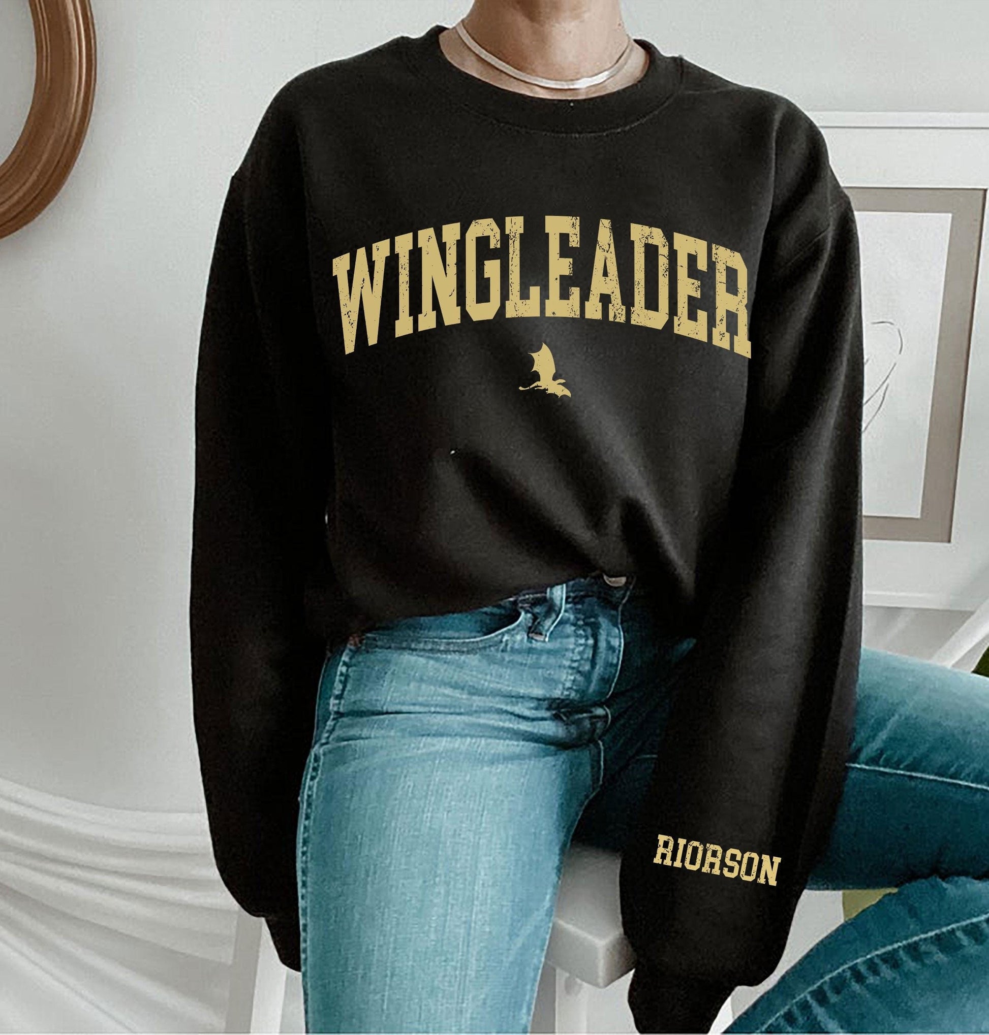 Comfort Colors Xaden Riorson Wingleader sweatshirt, Bookish Sweatshirt, Violent Little Thing Sweatshirt, Xaden Riorson Sweatshirt, Gift For Readers CFVLR31