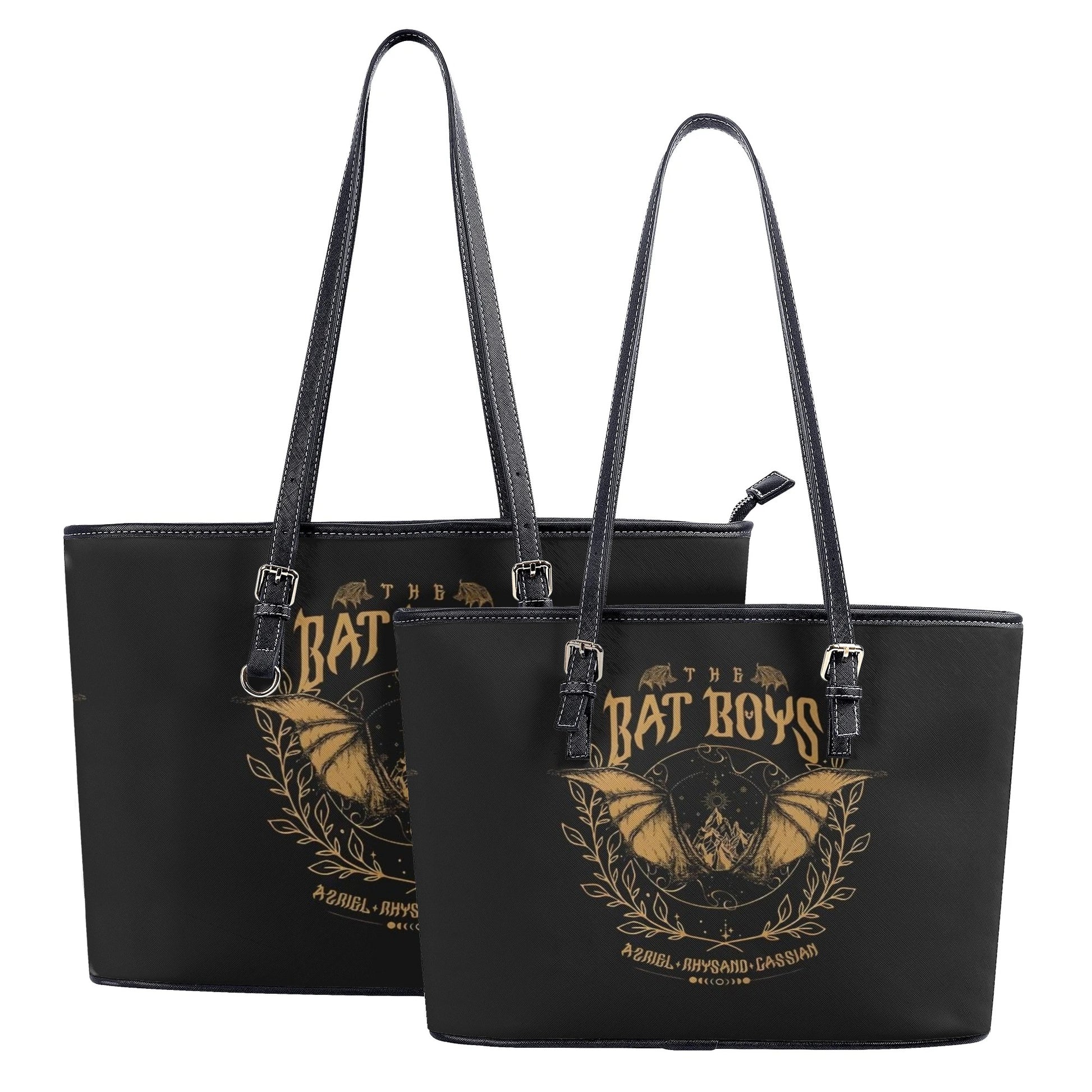 The Bat Boys Leather Bag, ACOTAR Inspired Bag, Personalized Leather Bag, Fantasy Leather Handbag, Perfect Gift for Women. HBVLR24