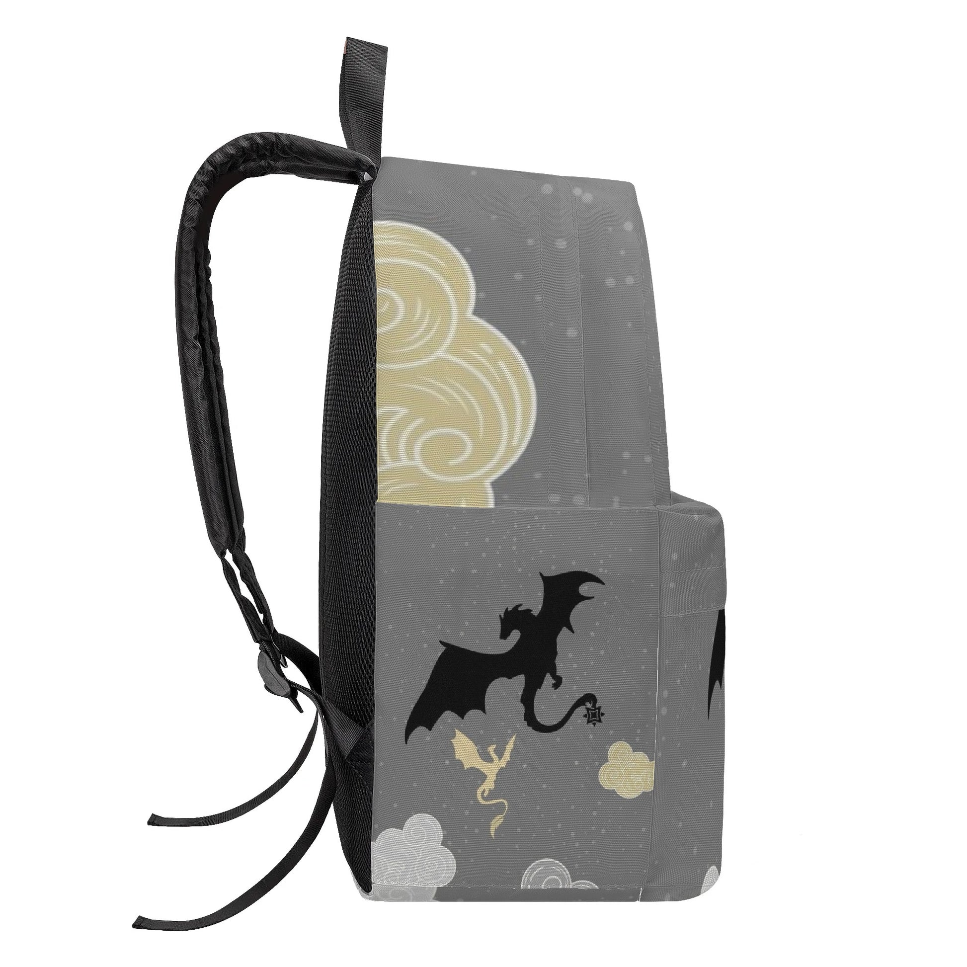 Fourth Wing Backpack, Fourth Wing Inspired Dragon, Winter Themed Book Bag, Gift for Readers BPVLR22