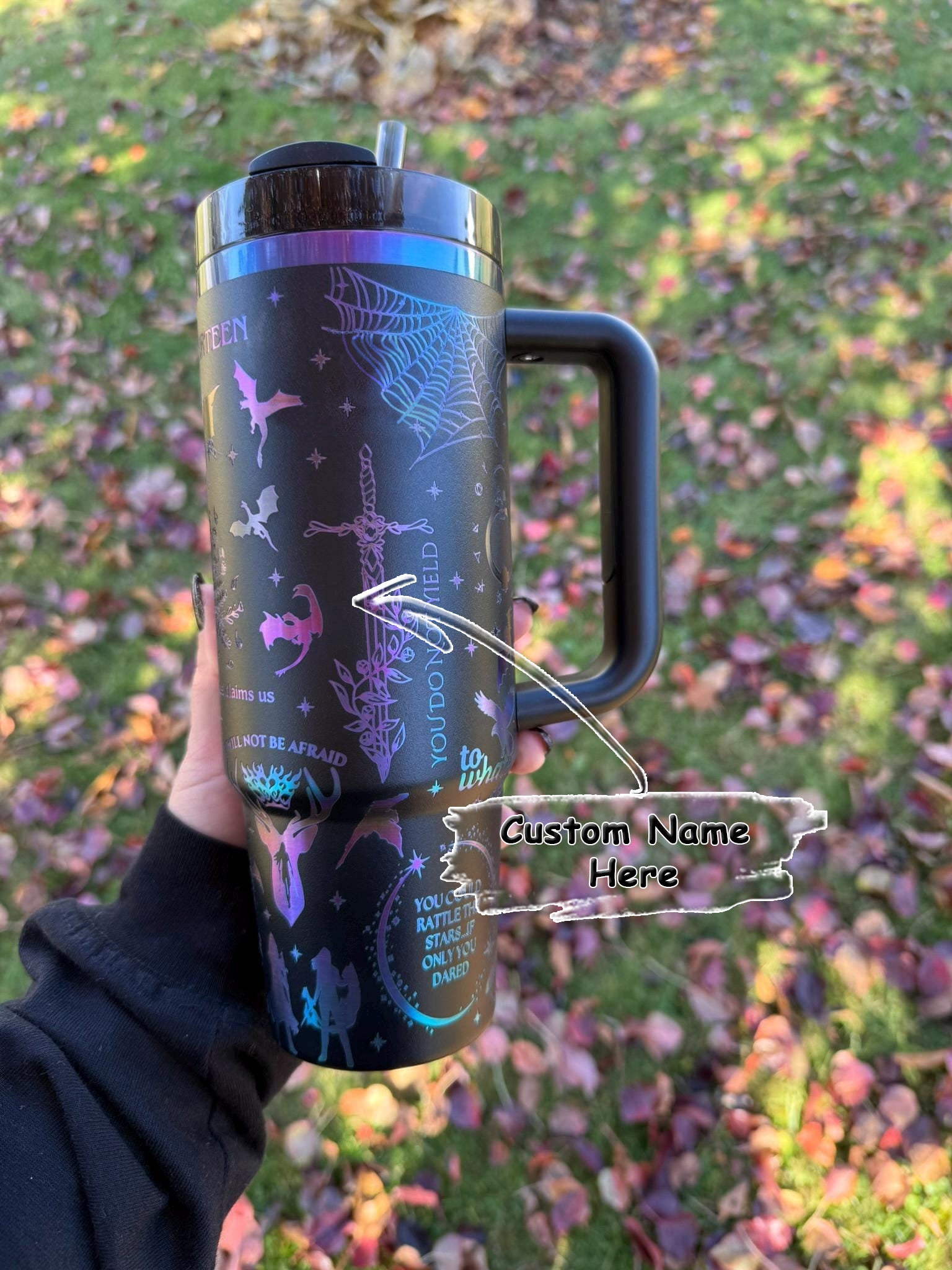 We Are The Thirteen Tumbler 30oz/40oz, Throne of Glass Tumbler, Bookish Gift. VLR06