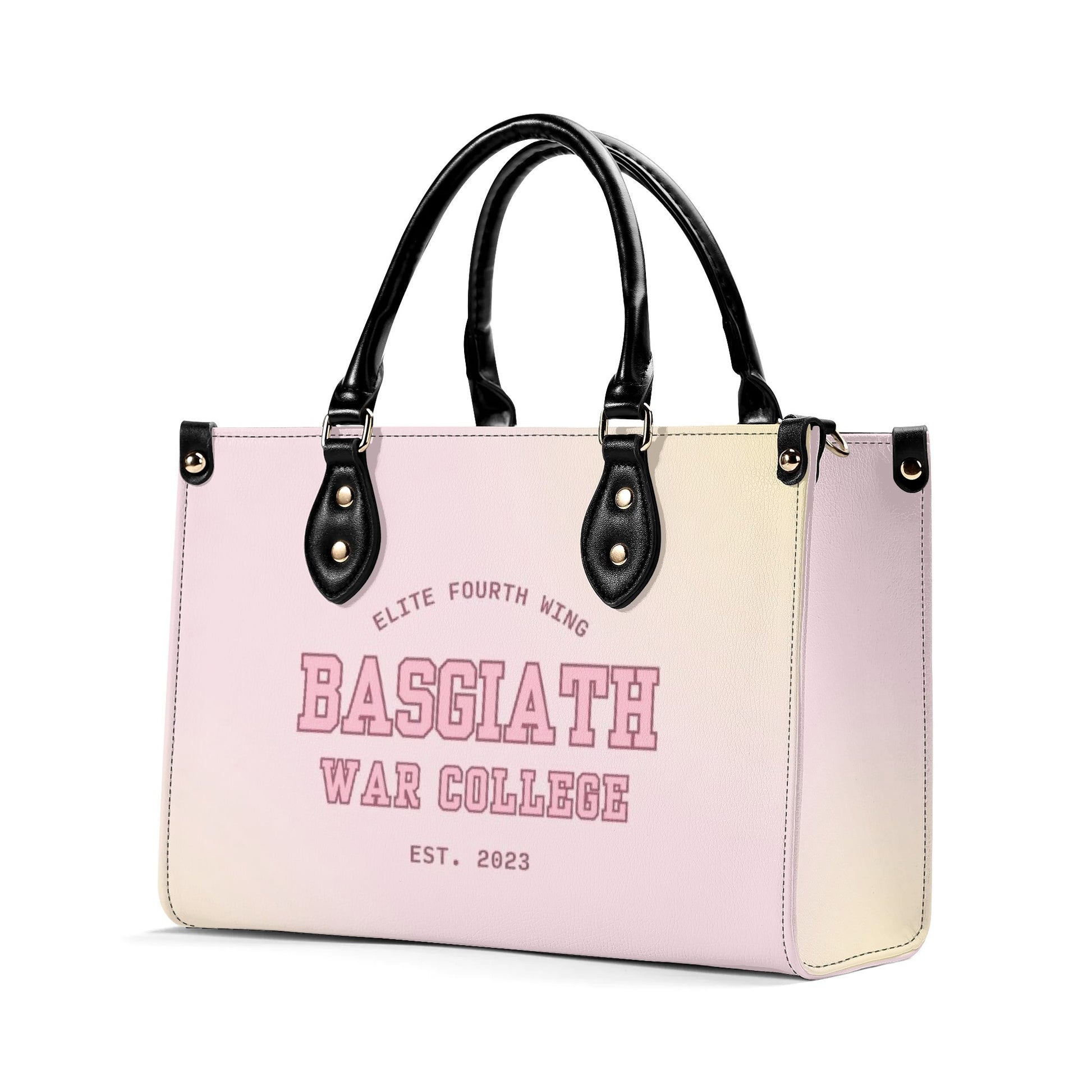 Basgiath War College Leather Bag, Fourth Wing Inspired Bag, Personalized Leather Bag, Fantasy Leather Handbag, Perfect Gift for Women. HBVLR25