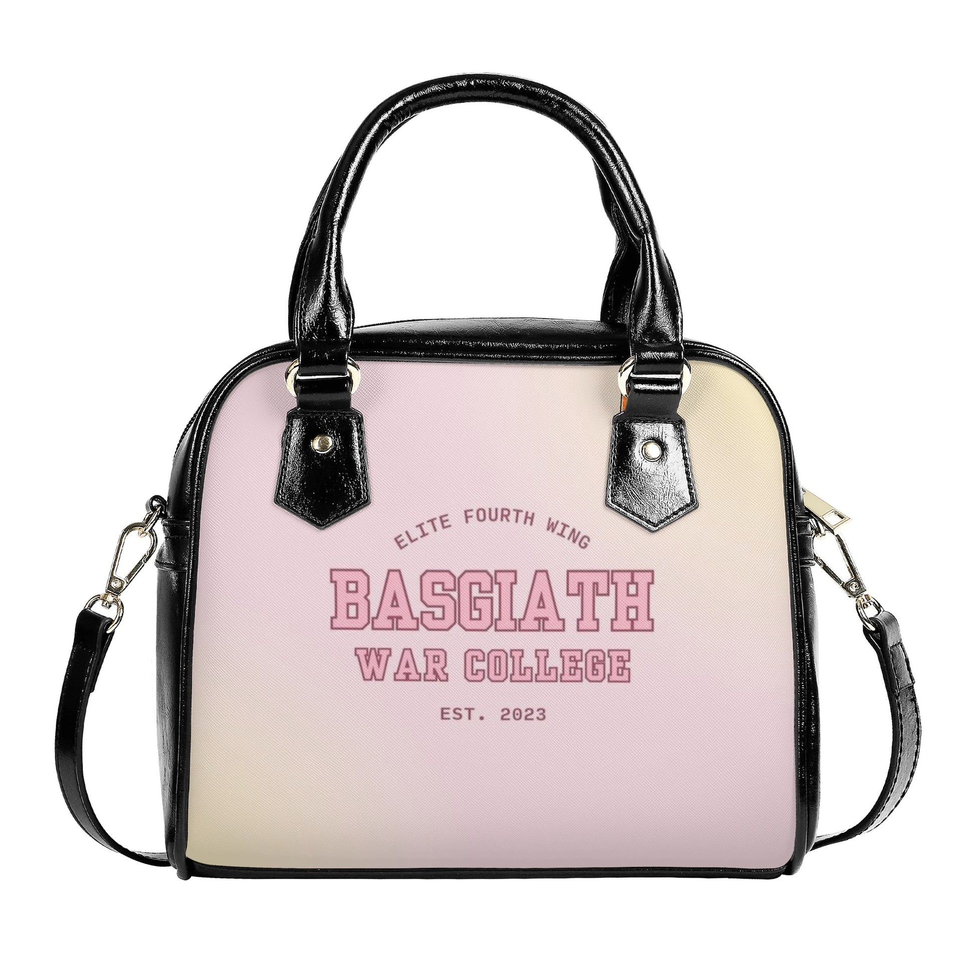 Basgiath War College Leather Bag, Fourth Wing Inspired Bag, Personalized Leather Bag, Fantasy Leather Handbag, Perfect Gift for Women. HBVLR25