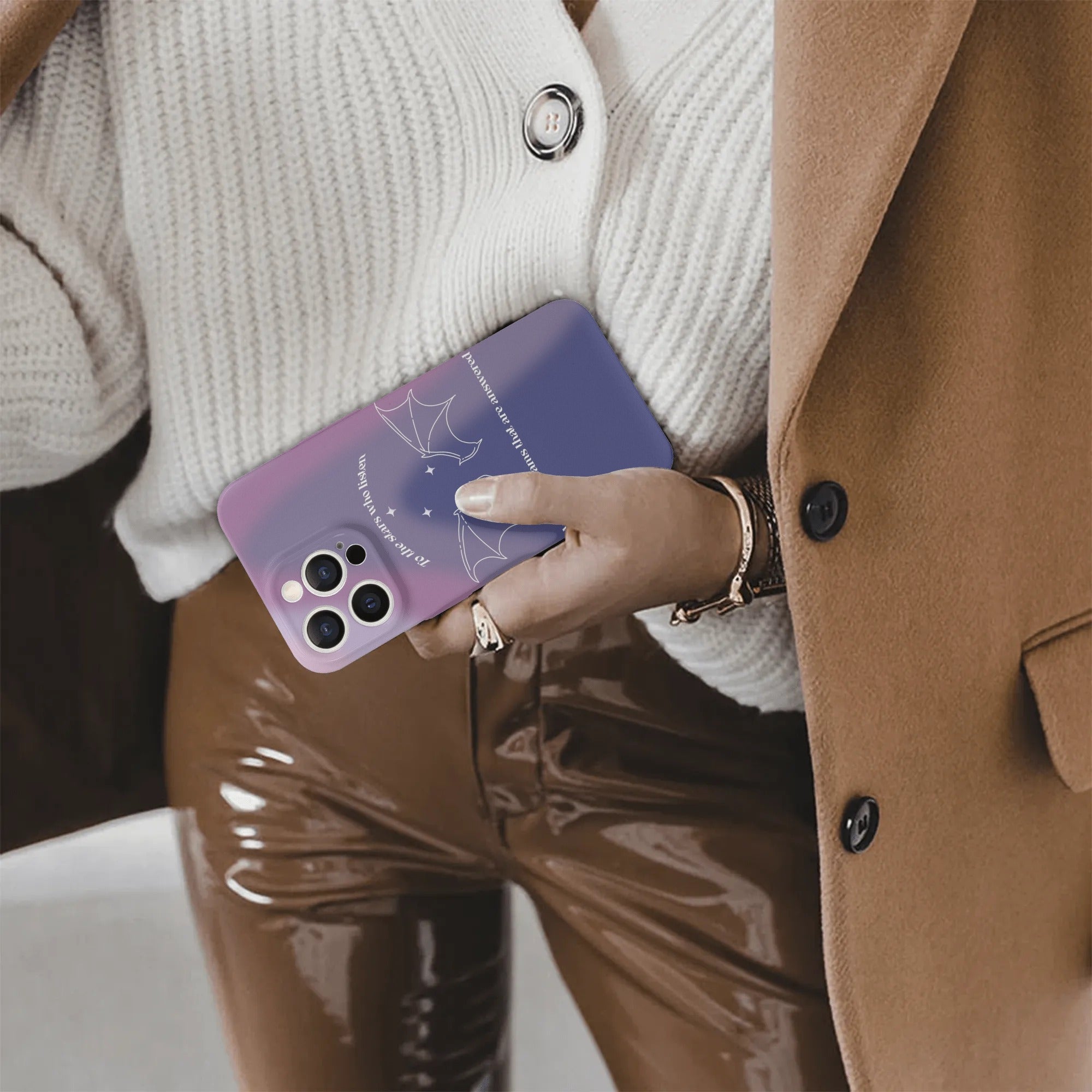 Velaris " To the stars who listen.." Inspired Phone Case - ACOTAR Inspired Design, Fantasy Novel iPhone Cover, Book Lover Gift PCVLR24