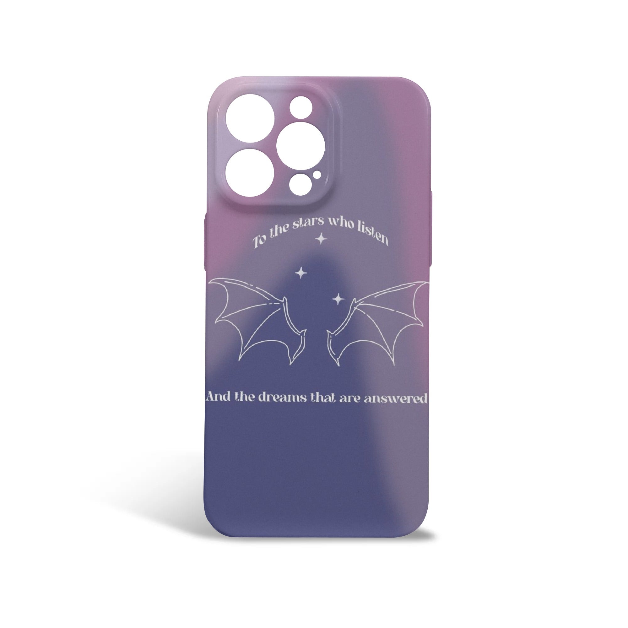 Velaris " To the stars who listen.." Inspired Phone Case - ACOTAR Inspired Design, Fantasy Novel iPhone Cover, Book Lover Gift PCVLR24