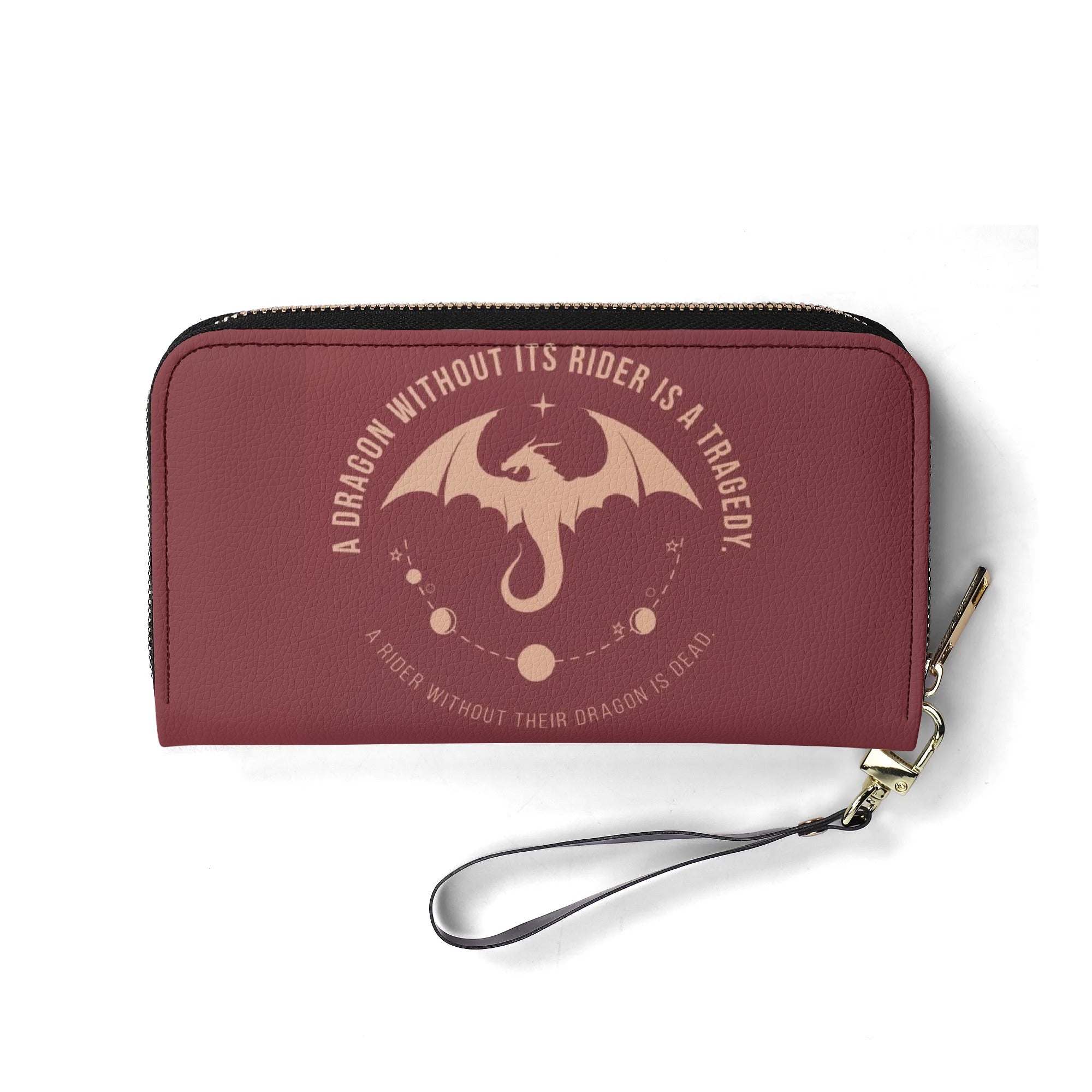 "A Dragon Without Its Rider Is A Tragedy"  Leather Bag, Fourth Wing Inspired Bag, Personalized Leather Bag, Fantasy Leather Handbag, Perfect Gift for Women. HBVLR26