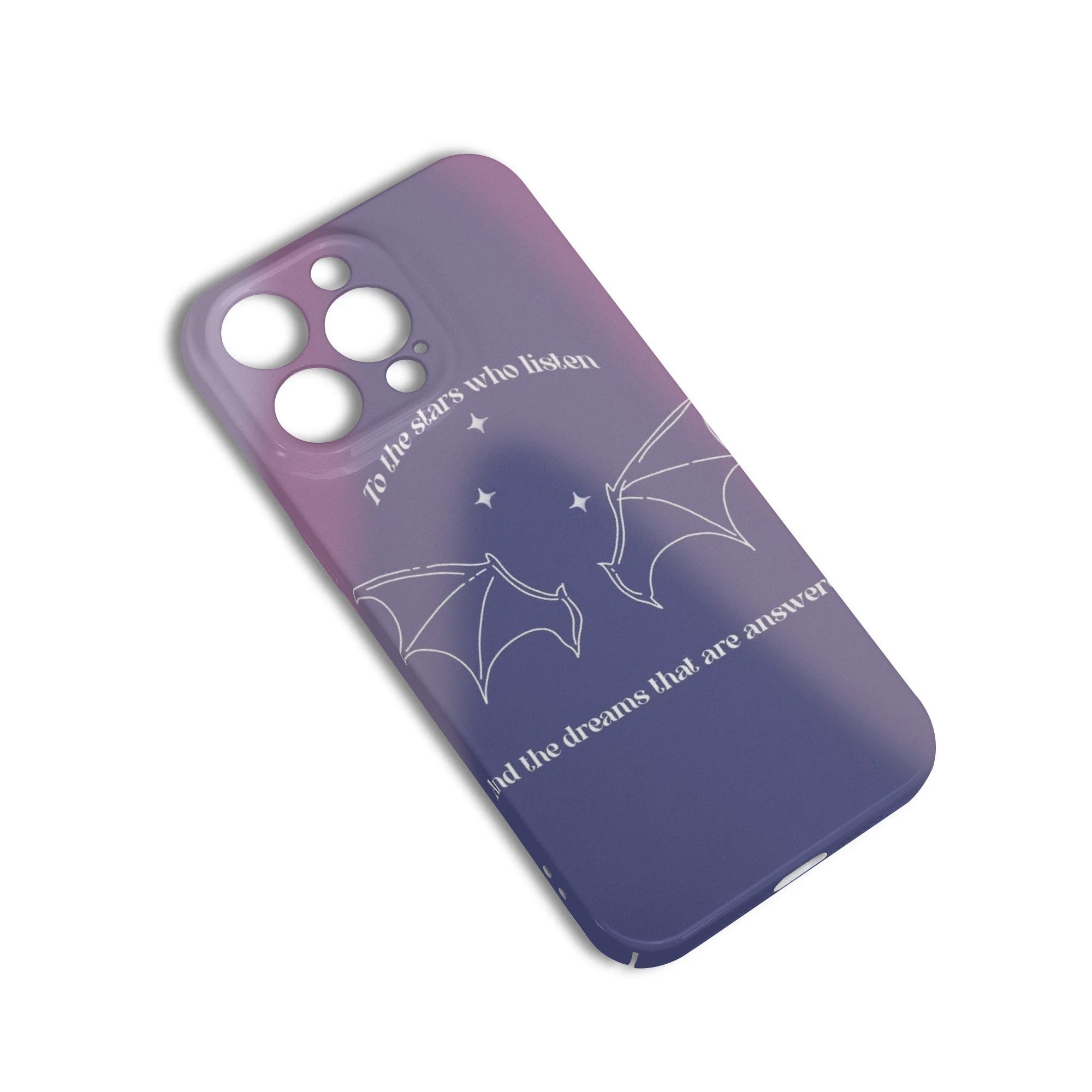 Velaris " To the stars who listen.." Inspired Phone Case - ACOTAR Inspired Design, Fantasy Novel iPhone Cover, Book Lover Gift PCVLR24