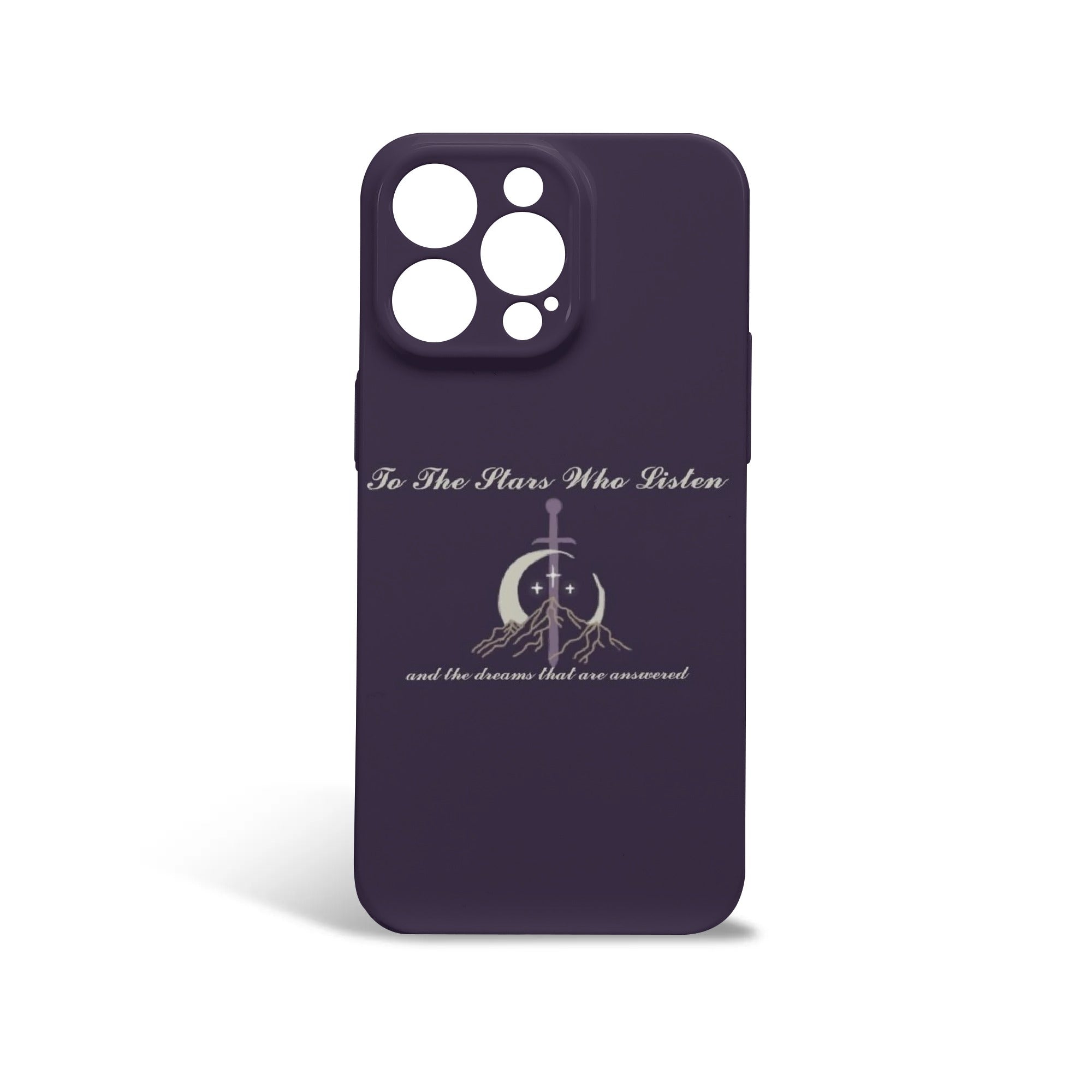 Phone Case To The Stars Who Listen Quote - ACOTAR Inspired Design, Fantasy Novel iPhone Cover, Book Lover Gift PCVLR26