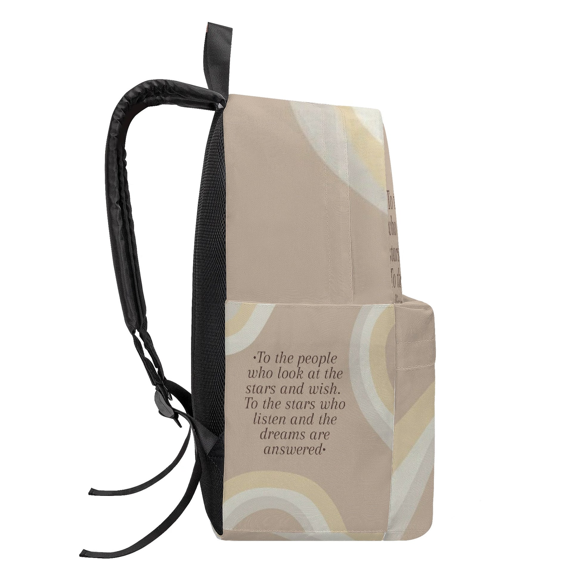 To the stars who listen Quote Backpack, ACOTAR Inspirational Quotes Backpack, Book Lover Gift BPVLR34