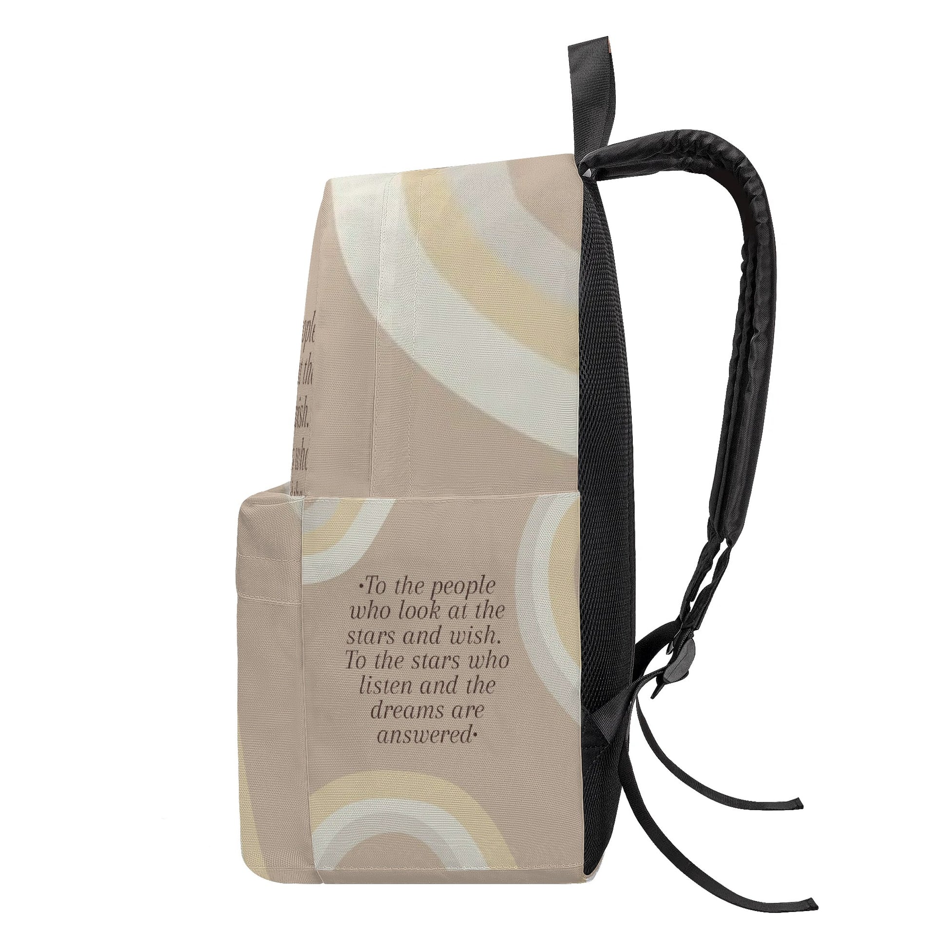 To the stars who listen Quote Backpack, ACOTAR Inspirational Quotes Backpack, Book Lover Gift BPVLR34