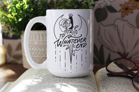 Officially Liscsensed Throne of Glass Mug, SJM Merch, Aelin Galathynius, Heir of Fire, Bookish Gift, Romantasy Reader, Booktok, Bookstagram MGVLR29
