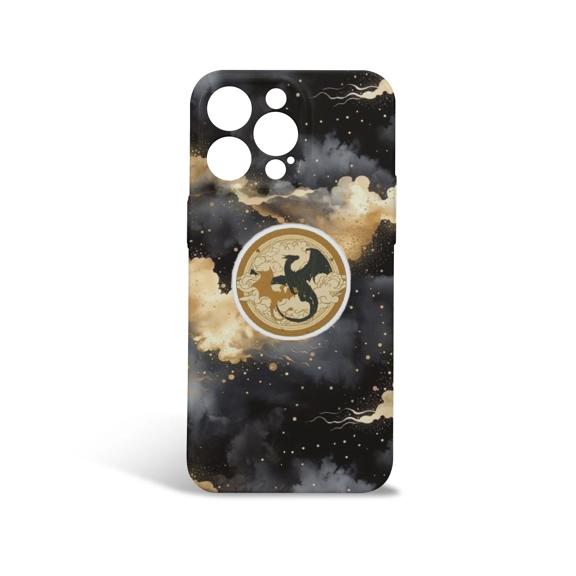 Phone Case Fourth Wing Inspired Dual Dragons - Fourth Wing Inspired Design, Fantasy Novel iPhone Cover, Book Lover Gift PCVLR27