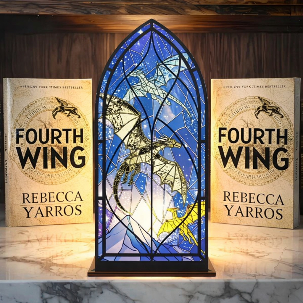 Gothic Dragon Library Sign, Fantasy Bookshelf Decor, Book Lover Gift, Reader Gift, Dragon Book Nook Shelf Sign BNVLR27