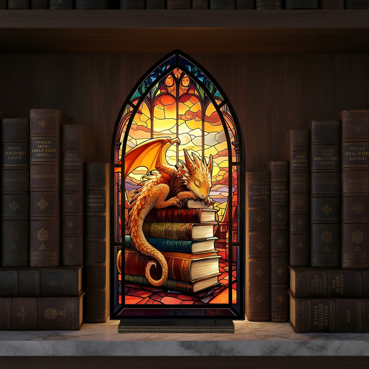 Andarna Fourth Wing Book Nook, Fantasy Dragon Decor, Cozy Reading Nook Light, Bookish Gift for Readers, Magical Home Accent BNVLR22