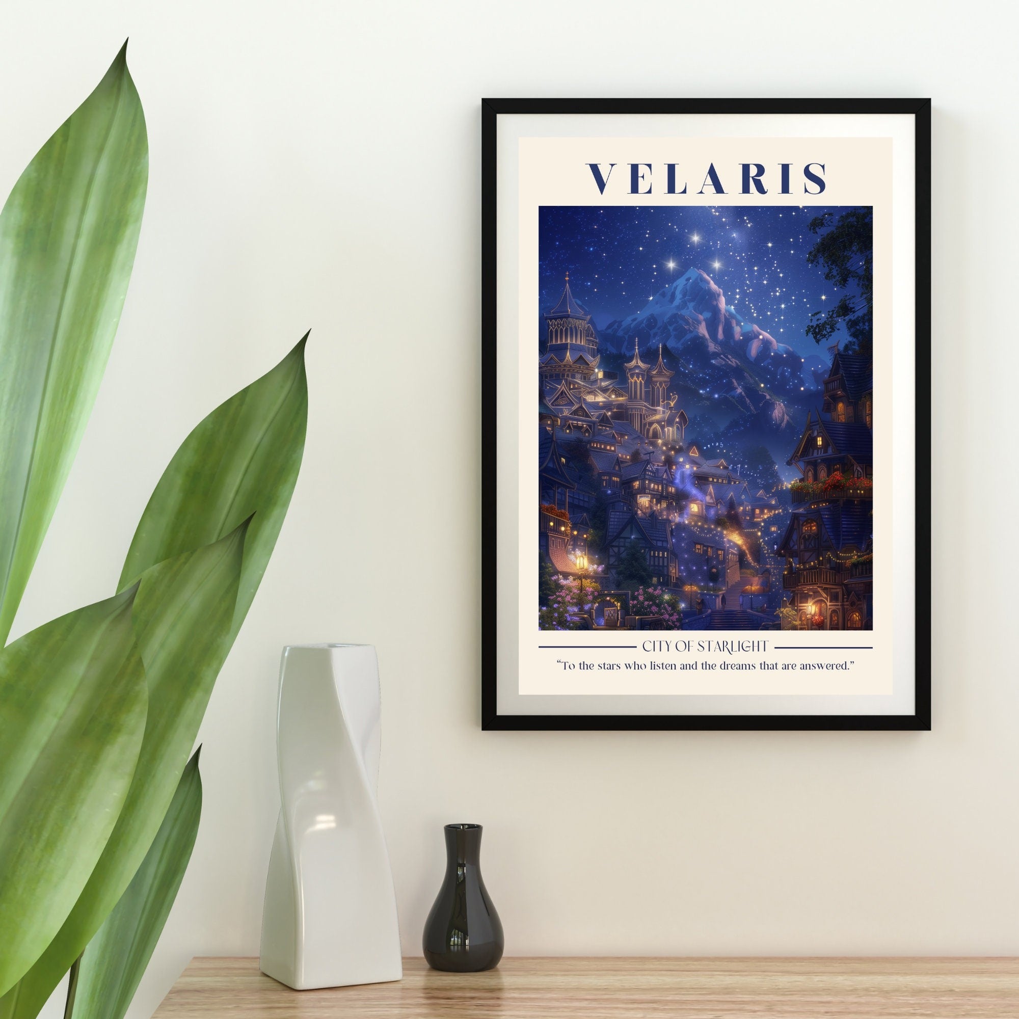Velaris City of Starlight Poster, ACOTAR Wall Art, Night Court Poste, Sarah J Maas Printable Quote, Booklovers VLRP23