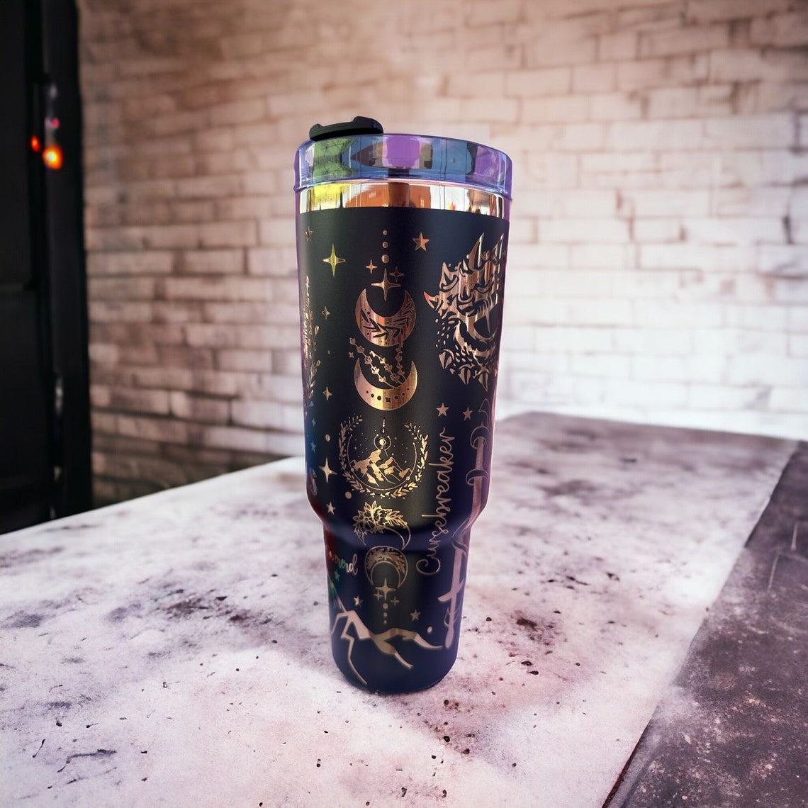 Velaris City of Starlight Tumbler 30oz/40oz, Acotar Tumbler, Velaris Bookish Gift. VLR01