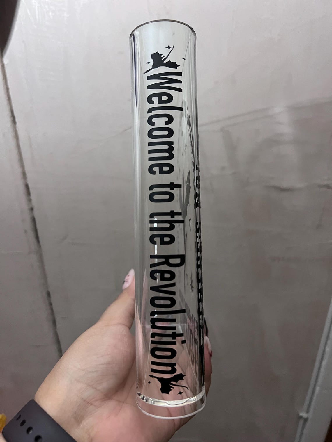 Violet Book Shaped Flower Vase, Dragons Bookish Acrylic Book Vase, Gift for Book Lovers, VLRBV01