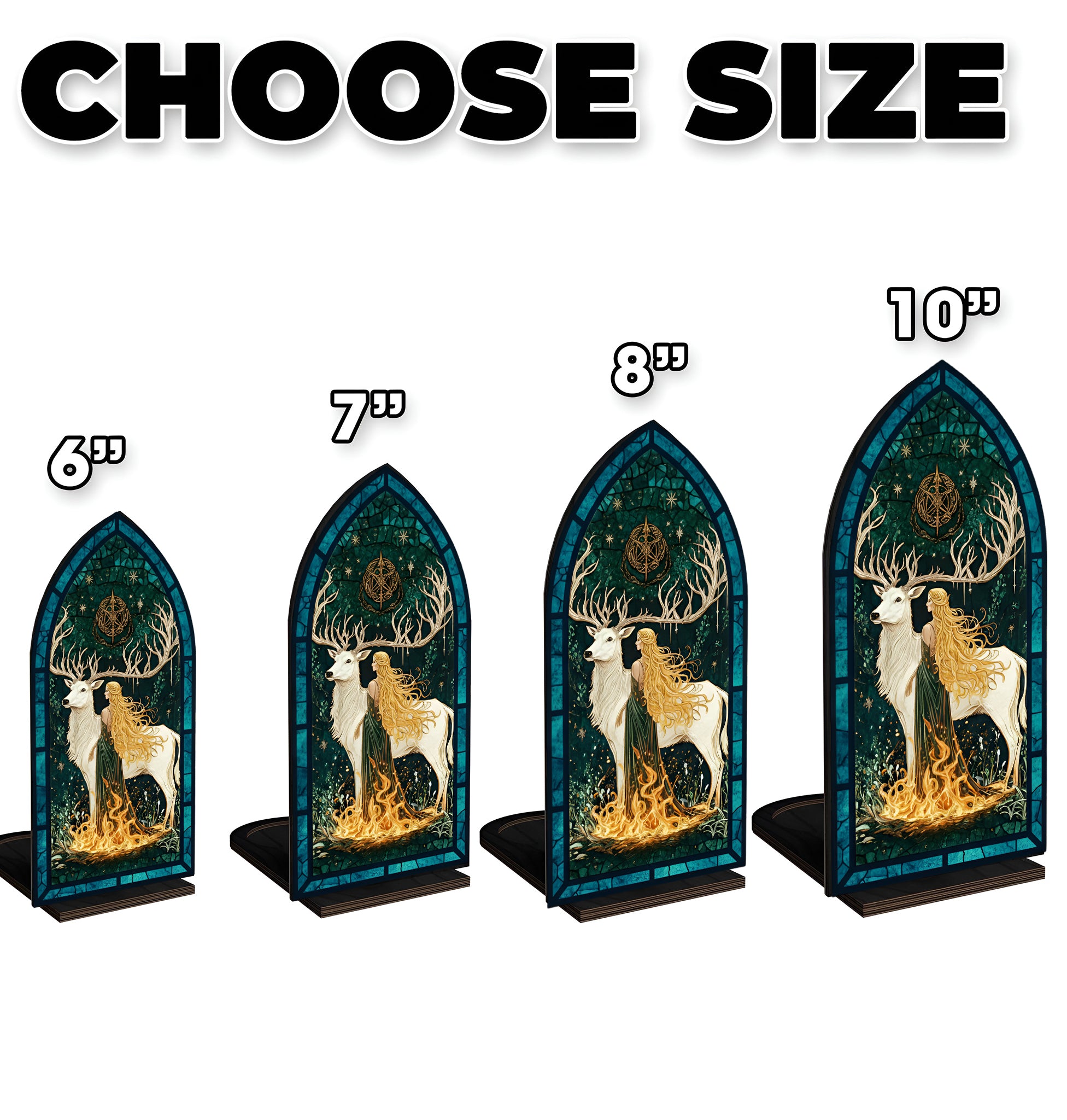 Aelin Throne of Glass Book Nook, Fantasy Decor, Stag and Fire Scene, Cozy Reading Light, Bookish Gift, Magical Home Accent BNVLR23