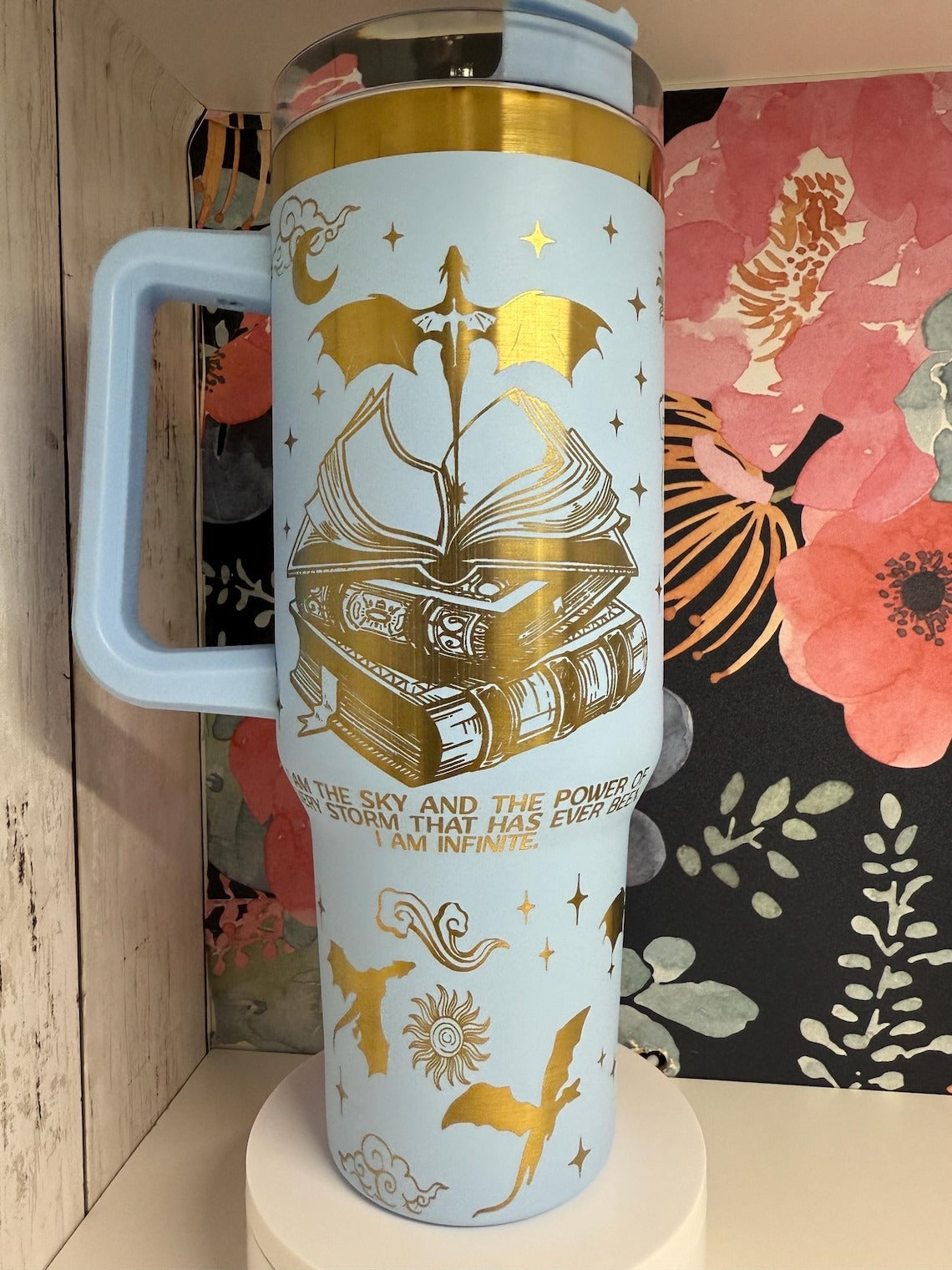 Basgiath War College Tumbler 30oz/40oz, Dragon Rider Tumbler, Fourth Wing Tumbler. VLR37